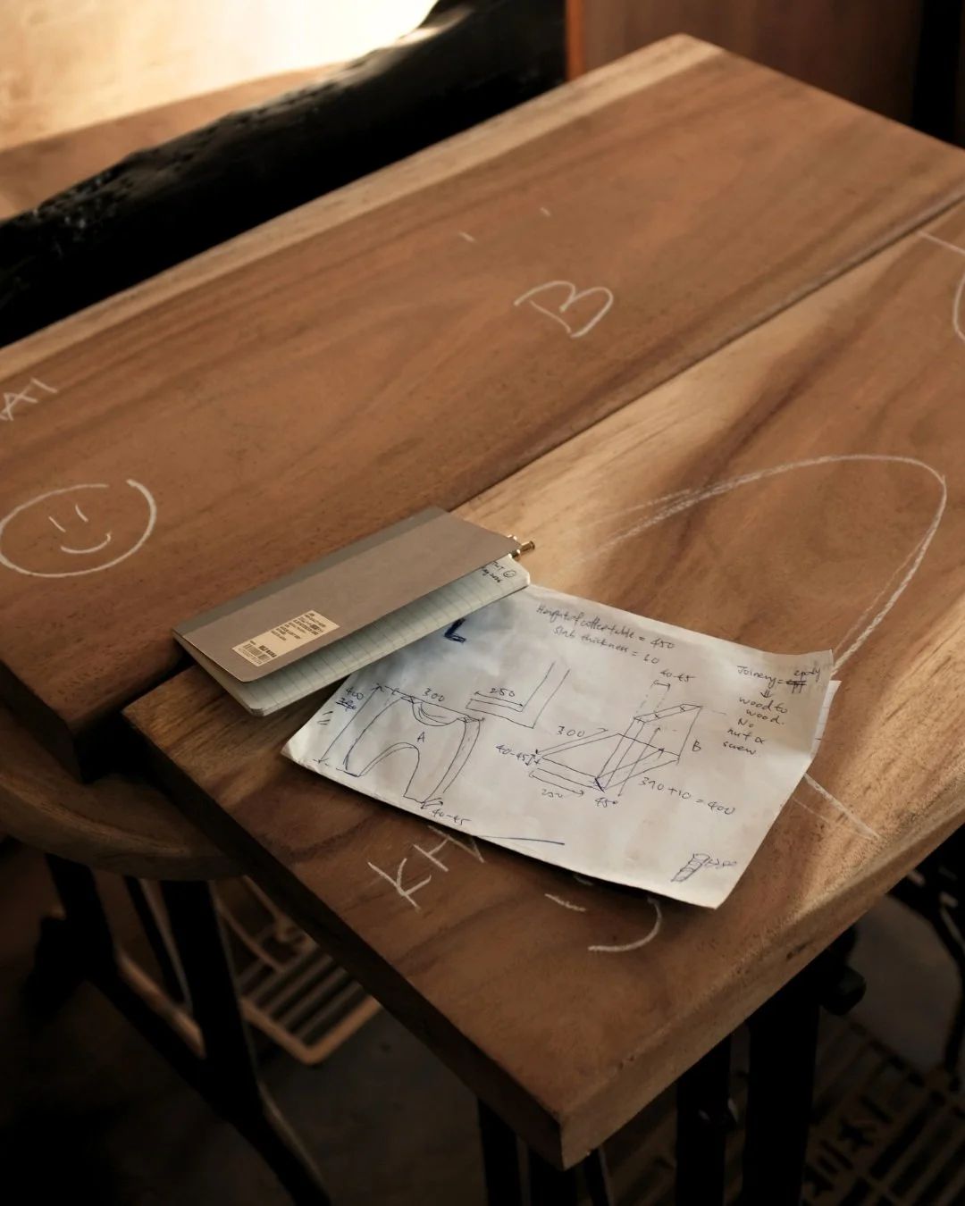 2026, July | The Making of a Coffee Table

#5: pen and paper 

there&rsquo;s something different about writing things down. 

maybe it&rsquo;s the feeling of the pen against paper; 
maybe it&rsquo;s the permanence of ink (until you lose the piece of 