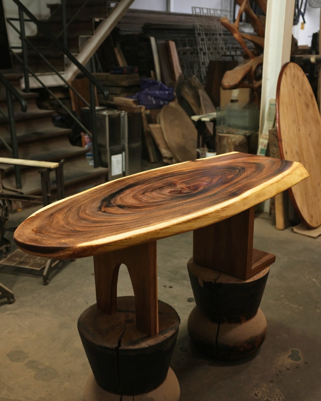 Building a Live Edge Table in Singapore
