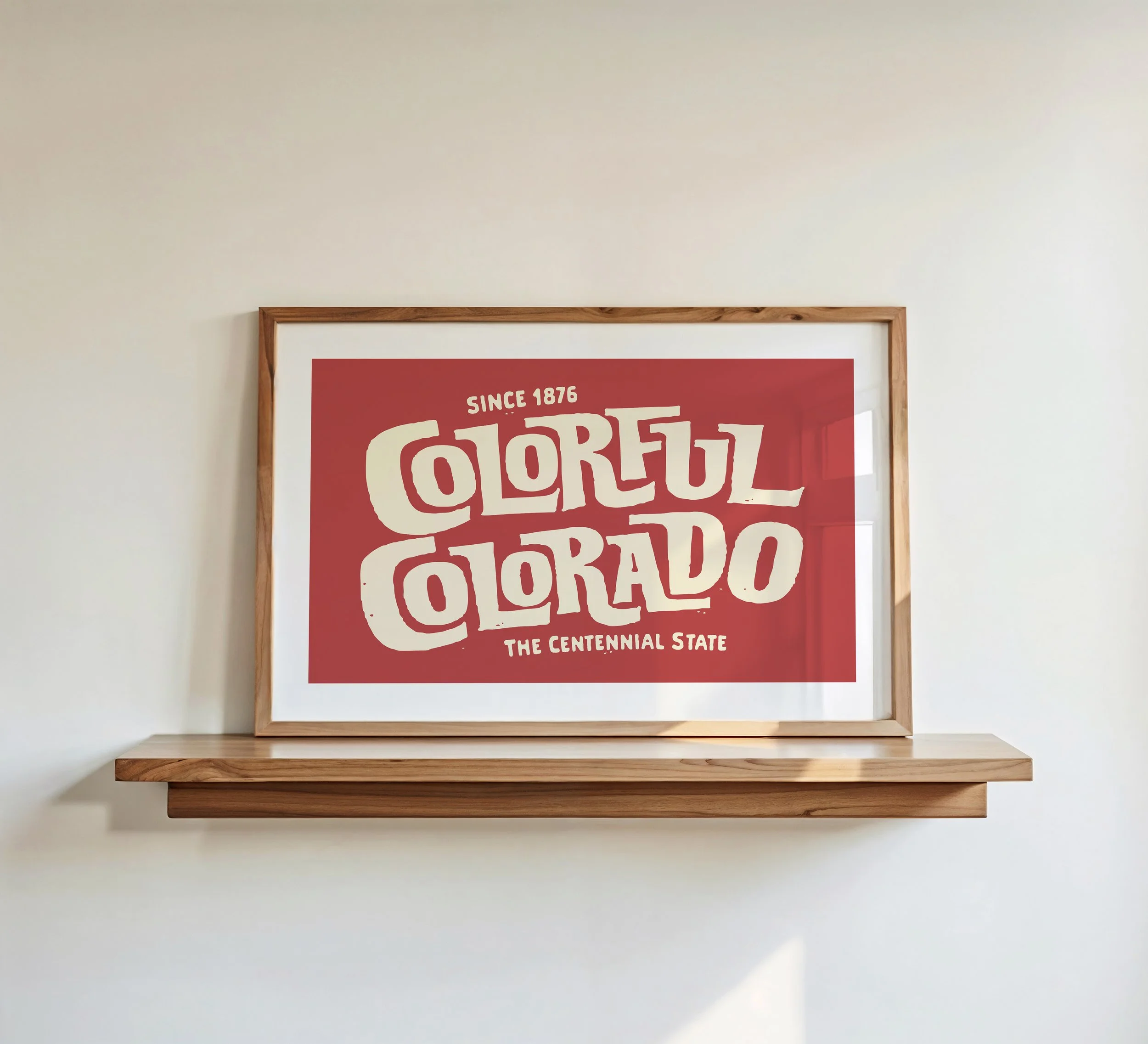 Colorful Colorado Art Print