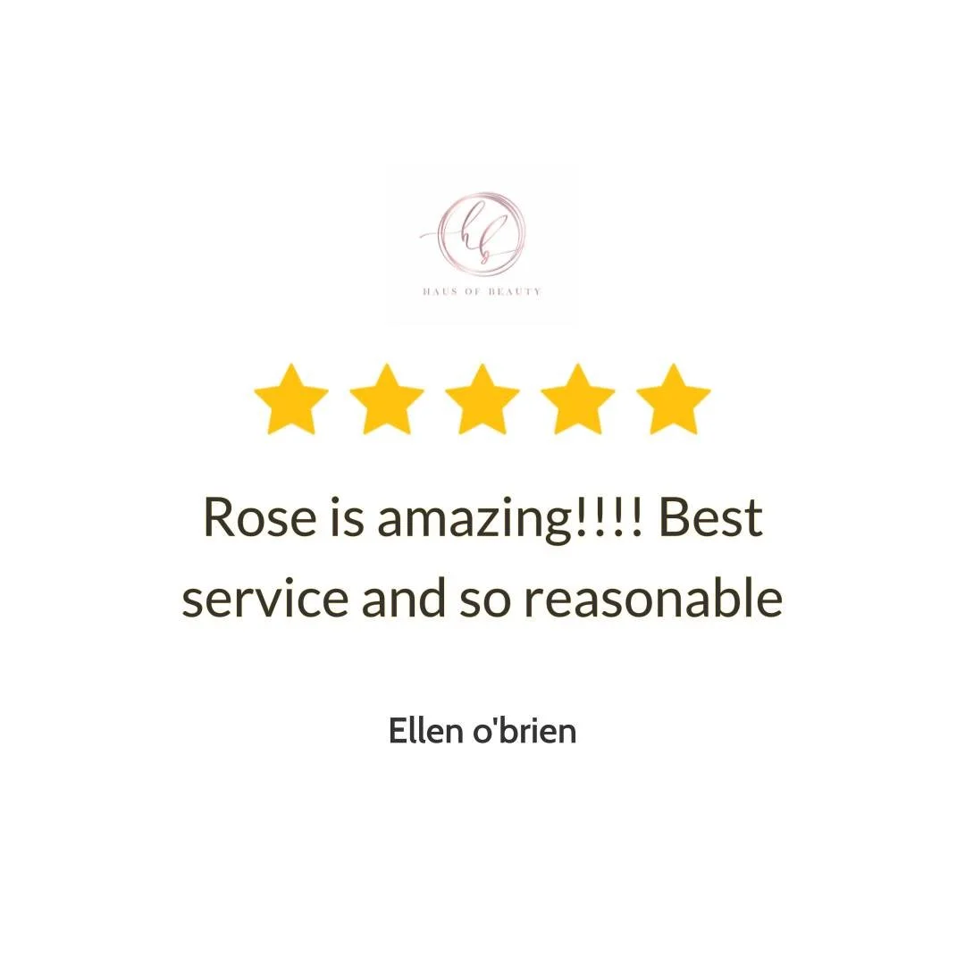 When a client says &ldquo;Rose is amazing!!!! Best service and so reasonable,&rdquo; we feel truly honoured. Here at Haus of Beauty in Waverley, our experienced dermal therapists and lash and brow artists take time to listen, personalise your plan, a