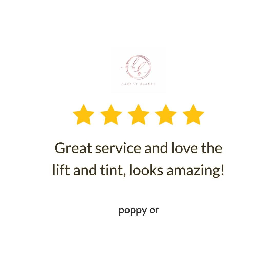 That fresh lift-and-tint feeling is hard to beat, and we love hearing &ldquo;looks amazing&rdquo; from our Waverley clients. Thank you for the wonderful words about your results, and for trusting our experienced lash and brow artists at our women-own