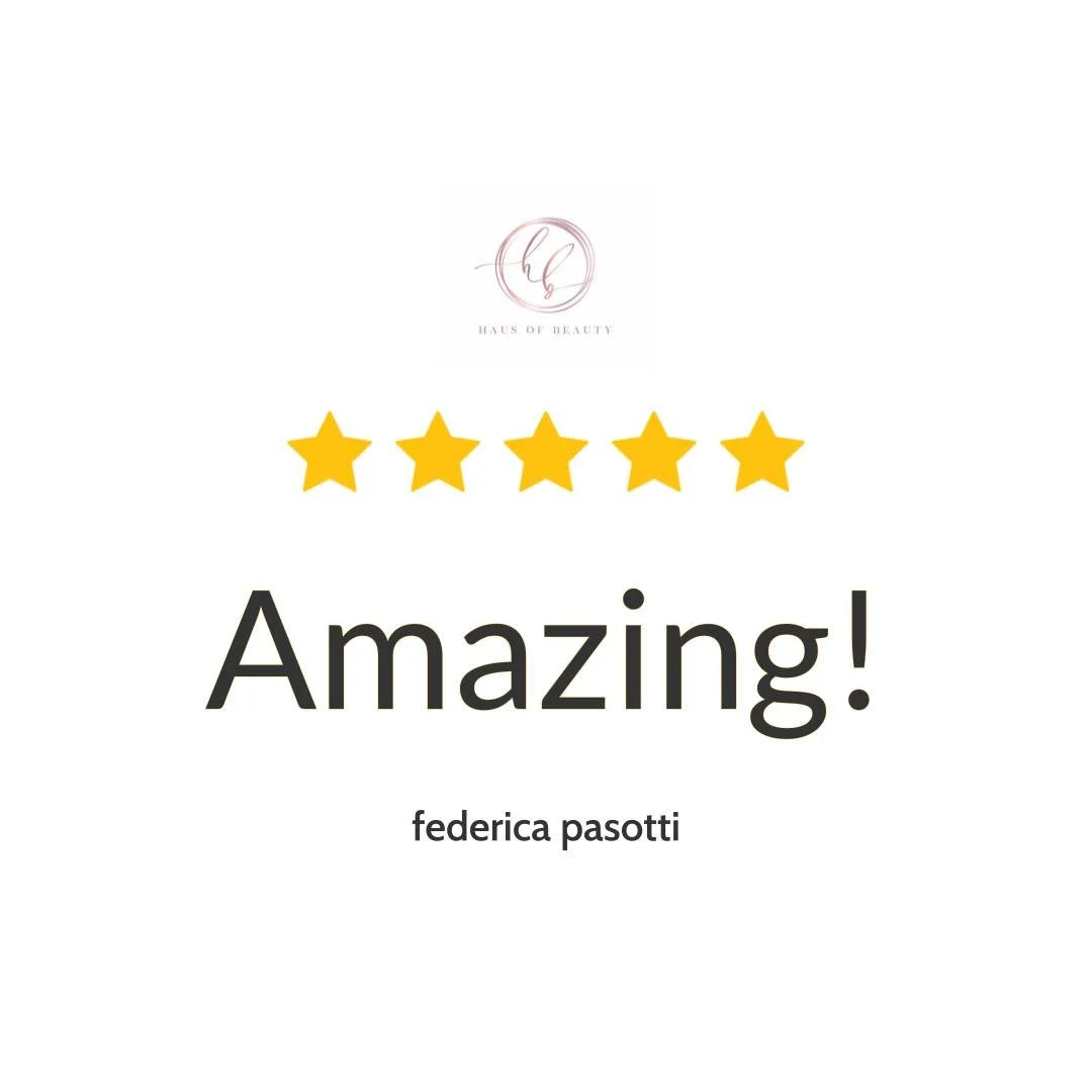 Two words can say a lot, and we smiled when we saw this review: &ldquo;Amazing!&rdquo; At Haus of Beauty in Waverley, our women-owned team takes that as a promise to keep delivering beautiful, confidence-boosting results across the Eastern Suburbs. I