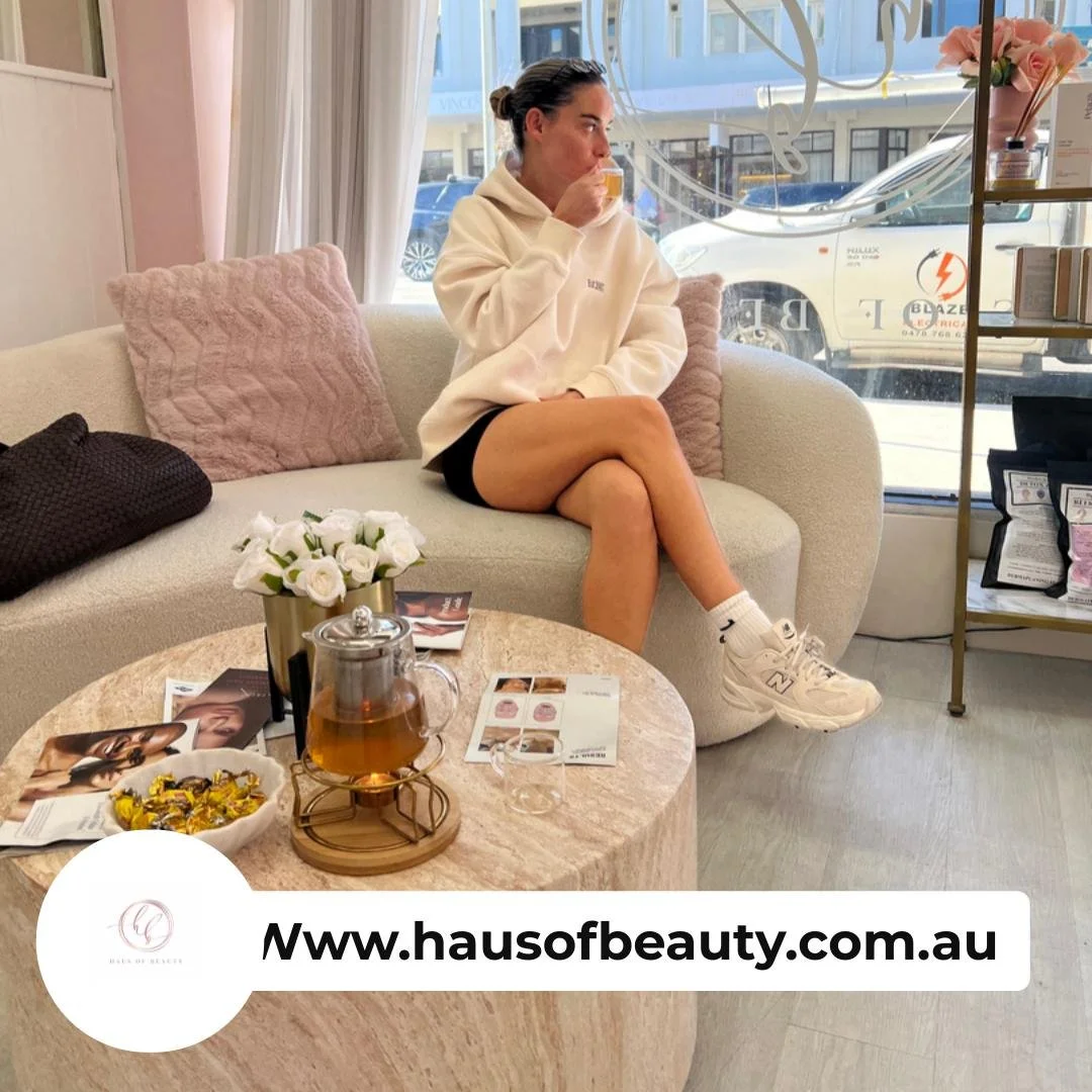 A warm cup of tea, soft light, and a moment just for you.

That&rsquo;s the feeling waiting inside Haus of Beauty in Waverley, where every visit begins with comfort and a personalised consultation from our experienced dermal therapists and lash and b