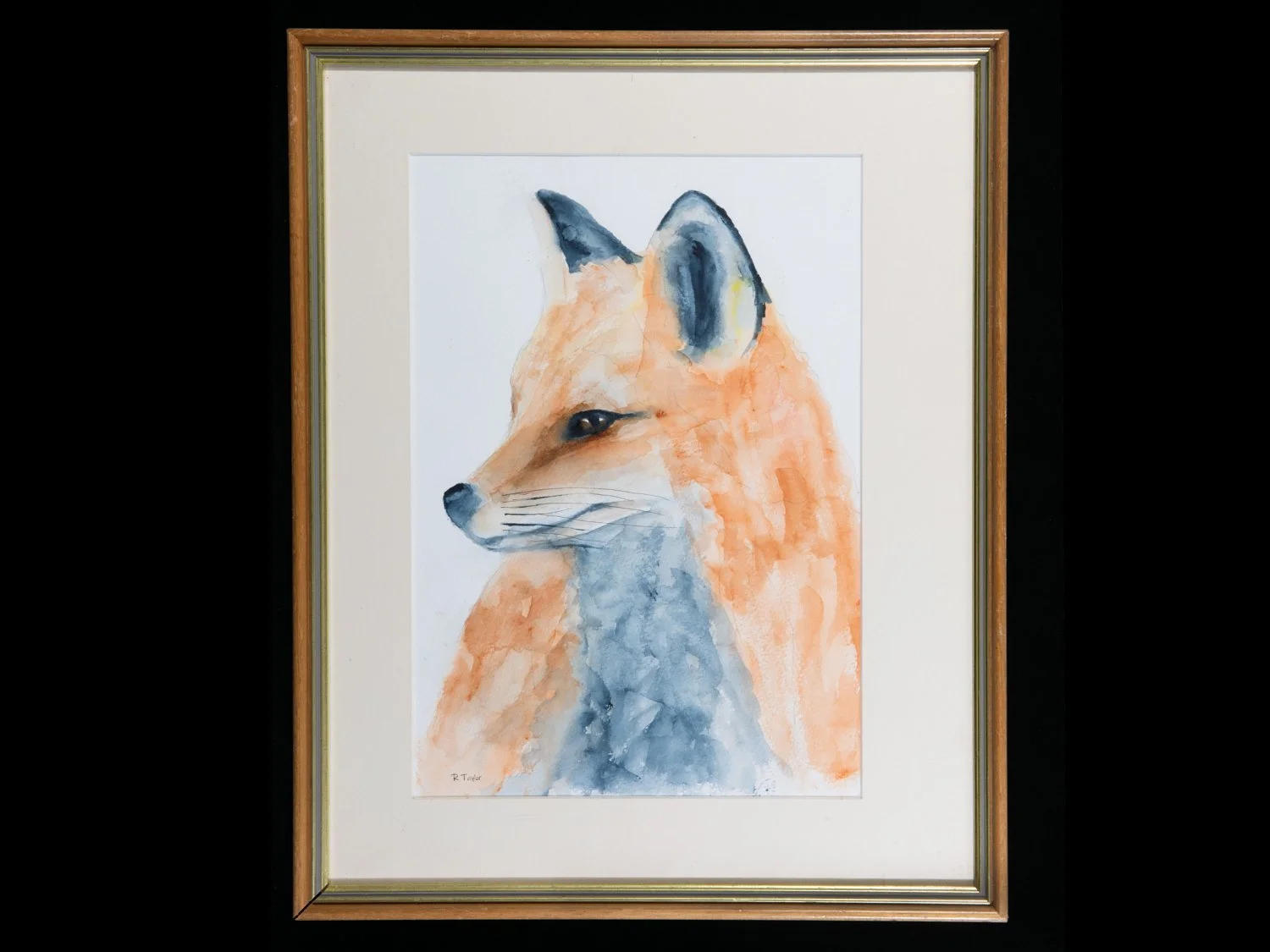 Original Water Colour Decorative frame Approx 40*50cms £150