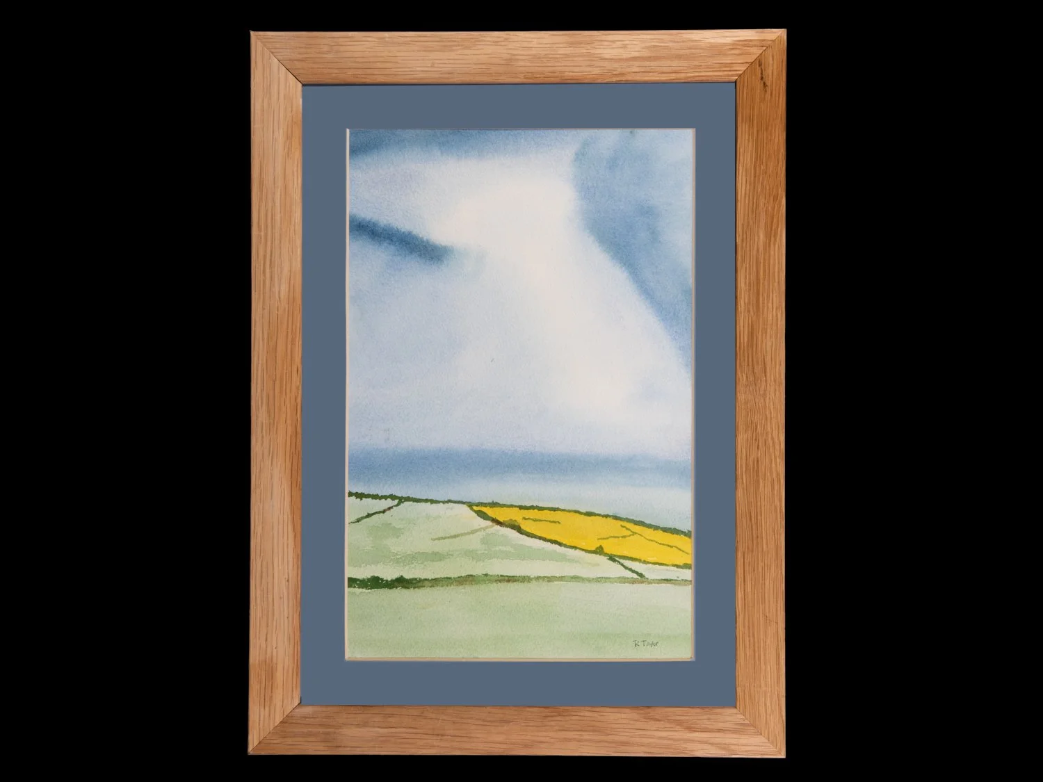 Original Water Colour Solid Oak frame Approx 36*47cms £150