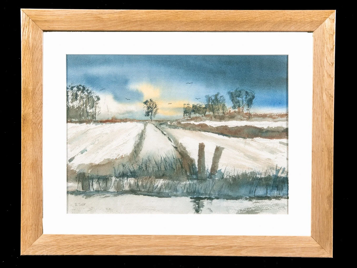 Original Water Colour Solid Oak frame Approx 48*37cms £180