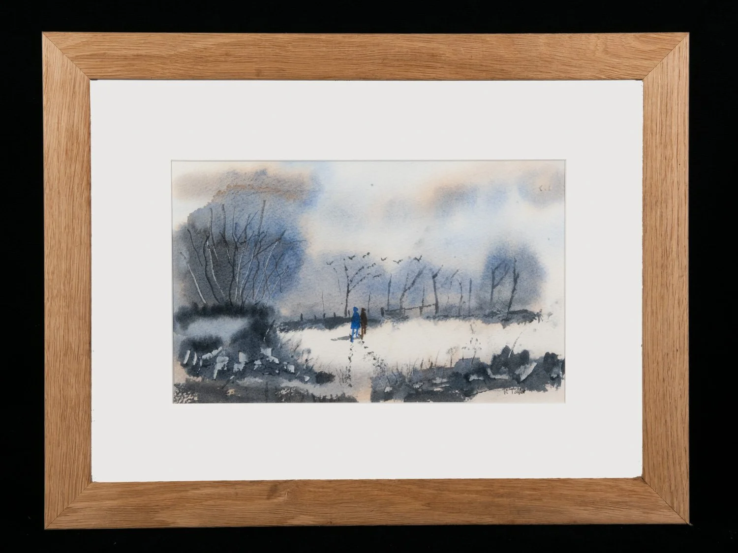 Original Water Colour Solid Oak frame Approx 46*35cms £140