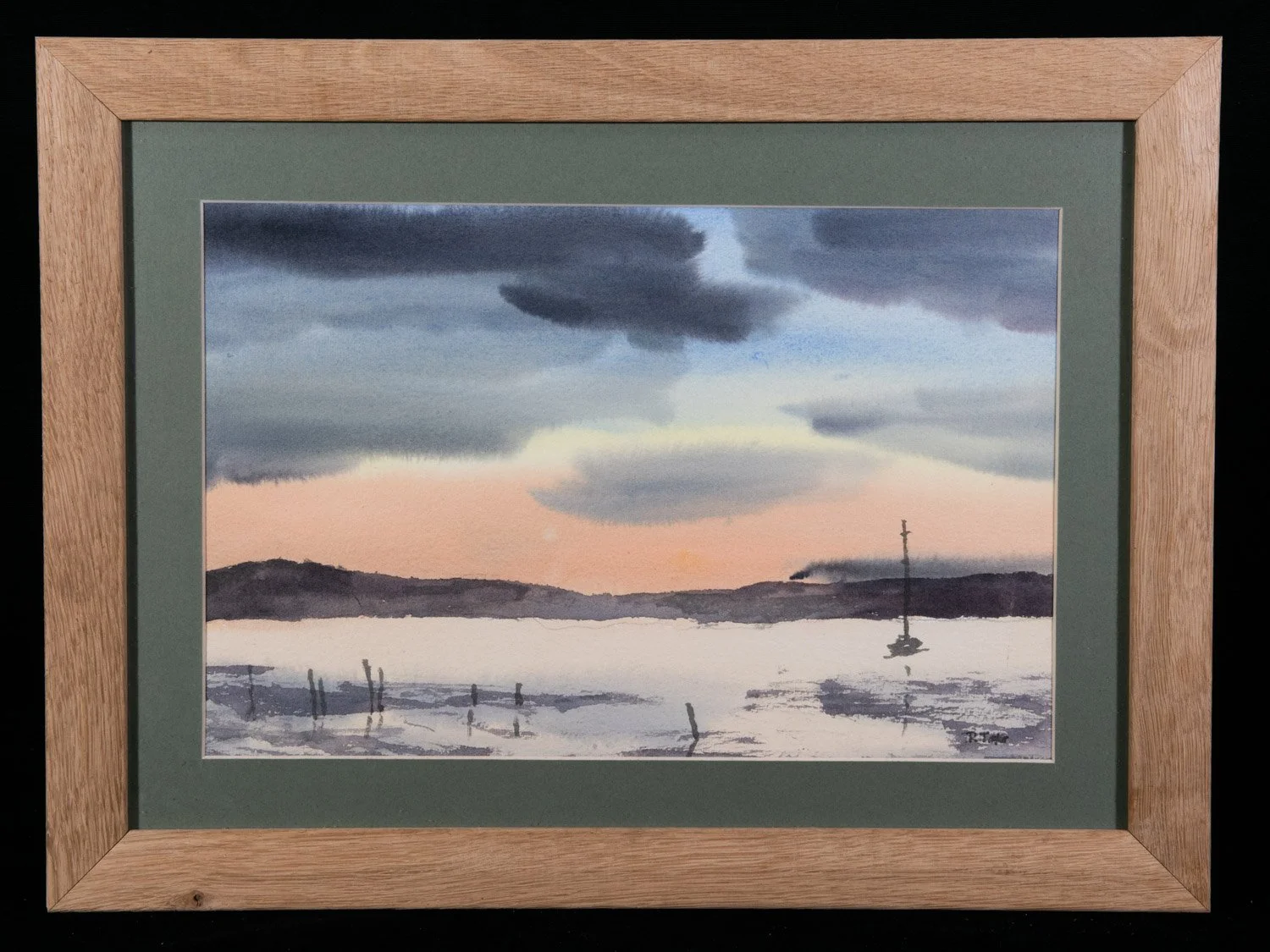 Original Water Colour Solid Oak frame Approx 48*35cms £120