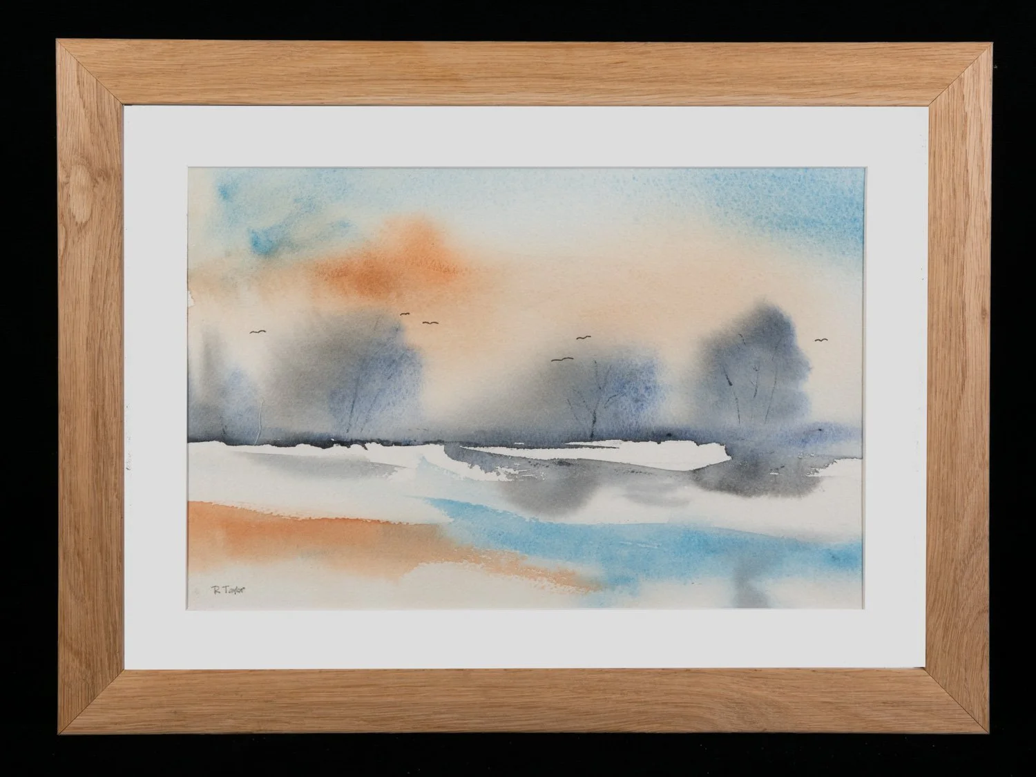 Original Water Colour Solid Oak frame Approx 47*35cms £140