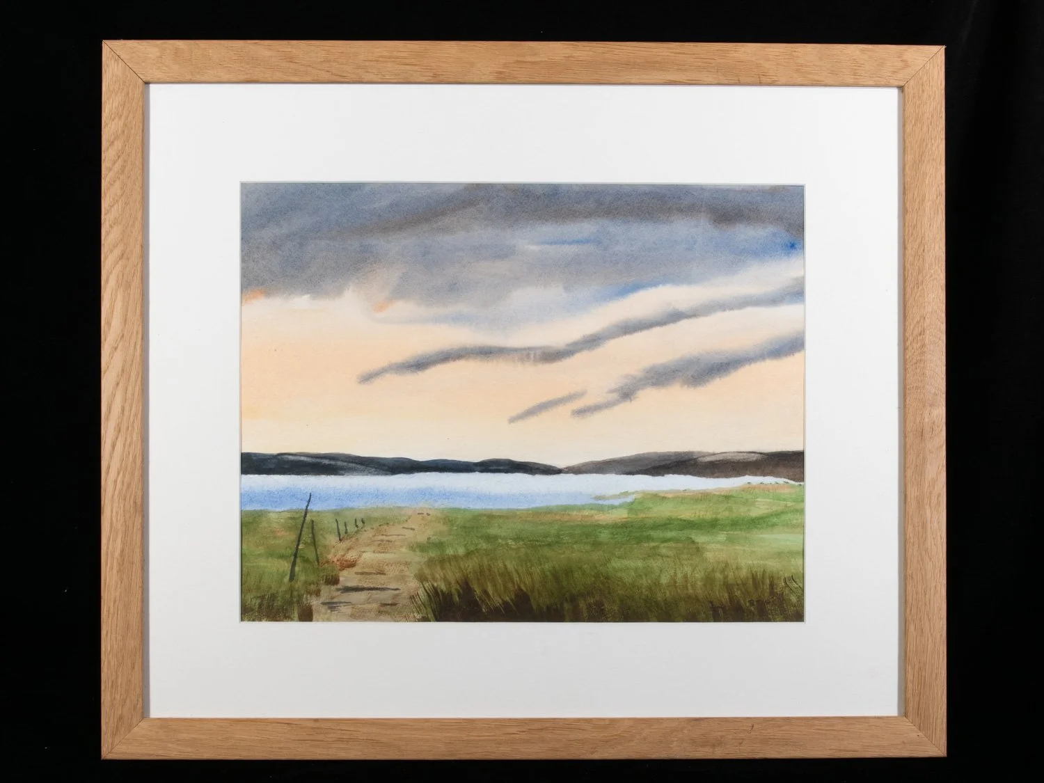 Original Water Colour Solid Oak frame Approx 46*36cms £180