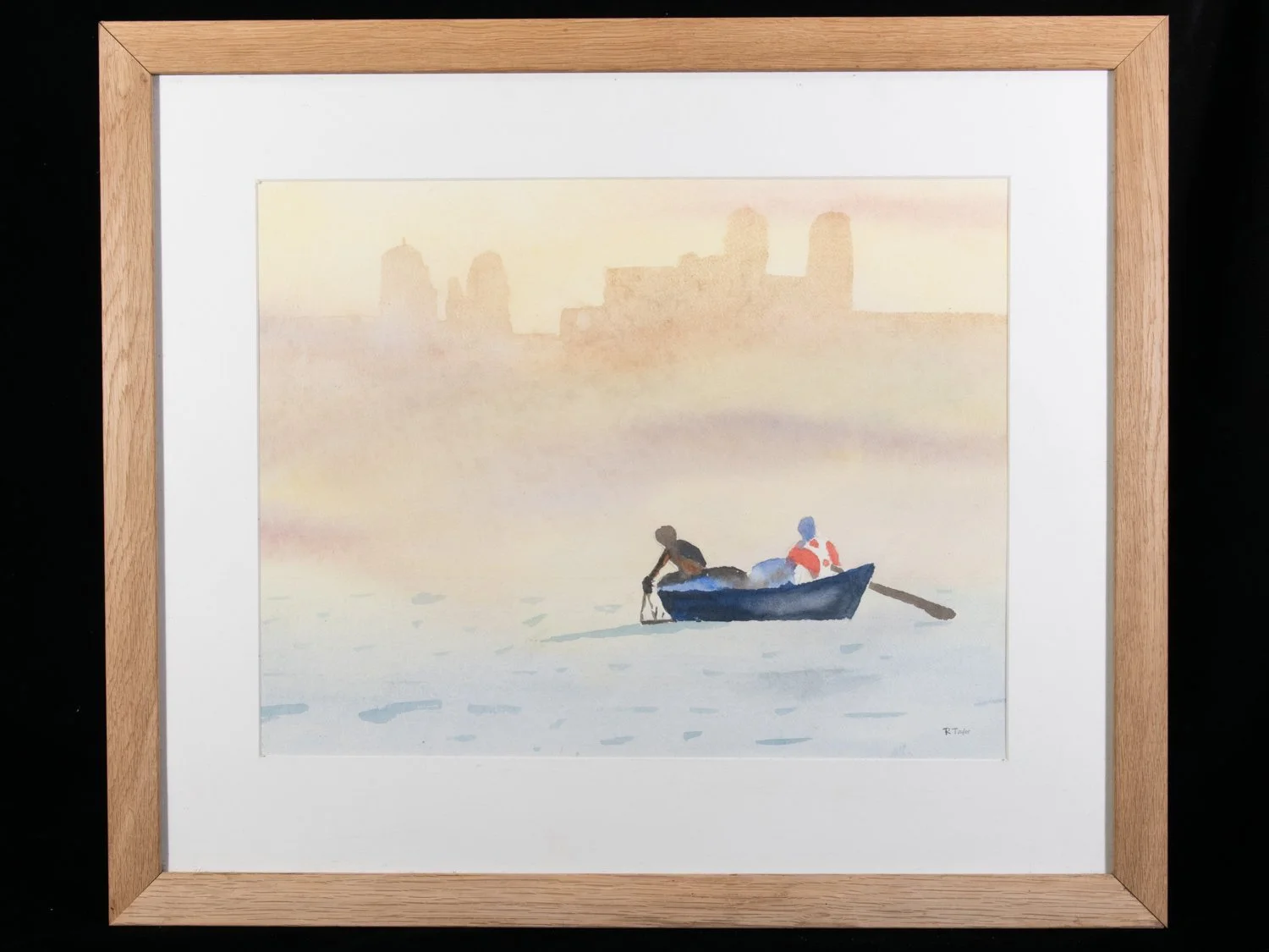 Original Water Colour Solid Oak frame Approx 65*57cms £220