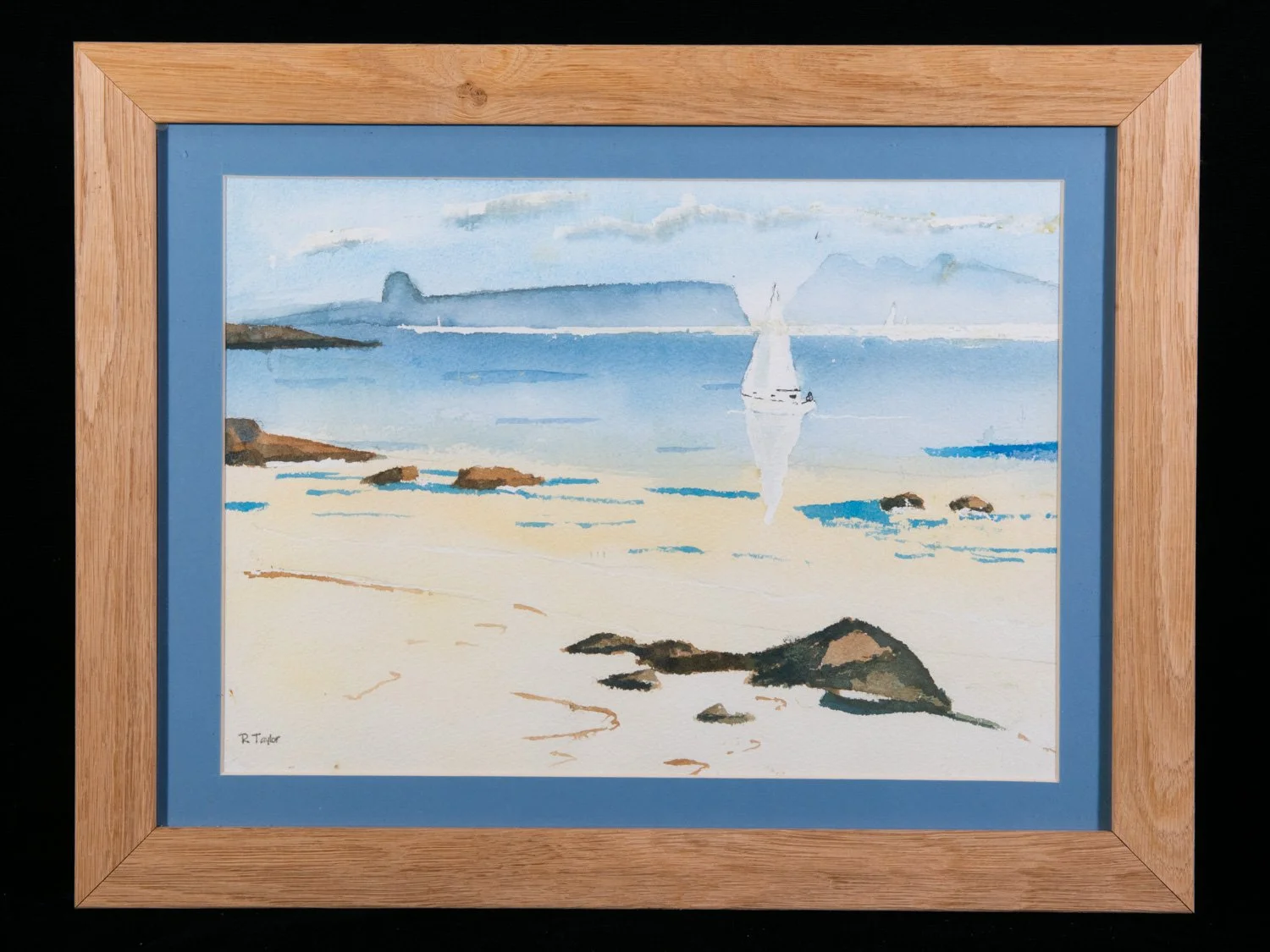 Original Water Colour Solid Oak frame Approx 46*36cms £120
