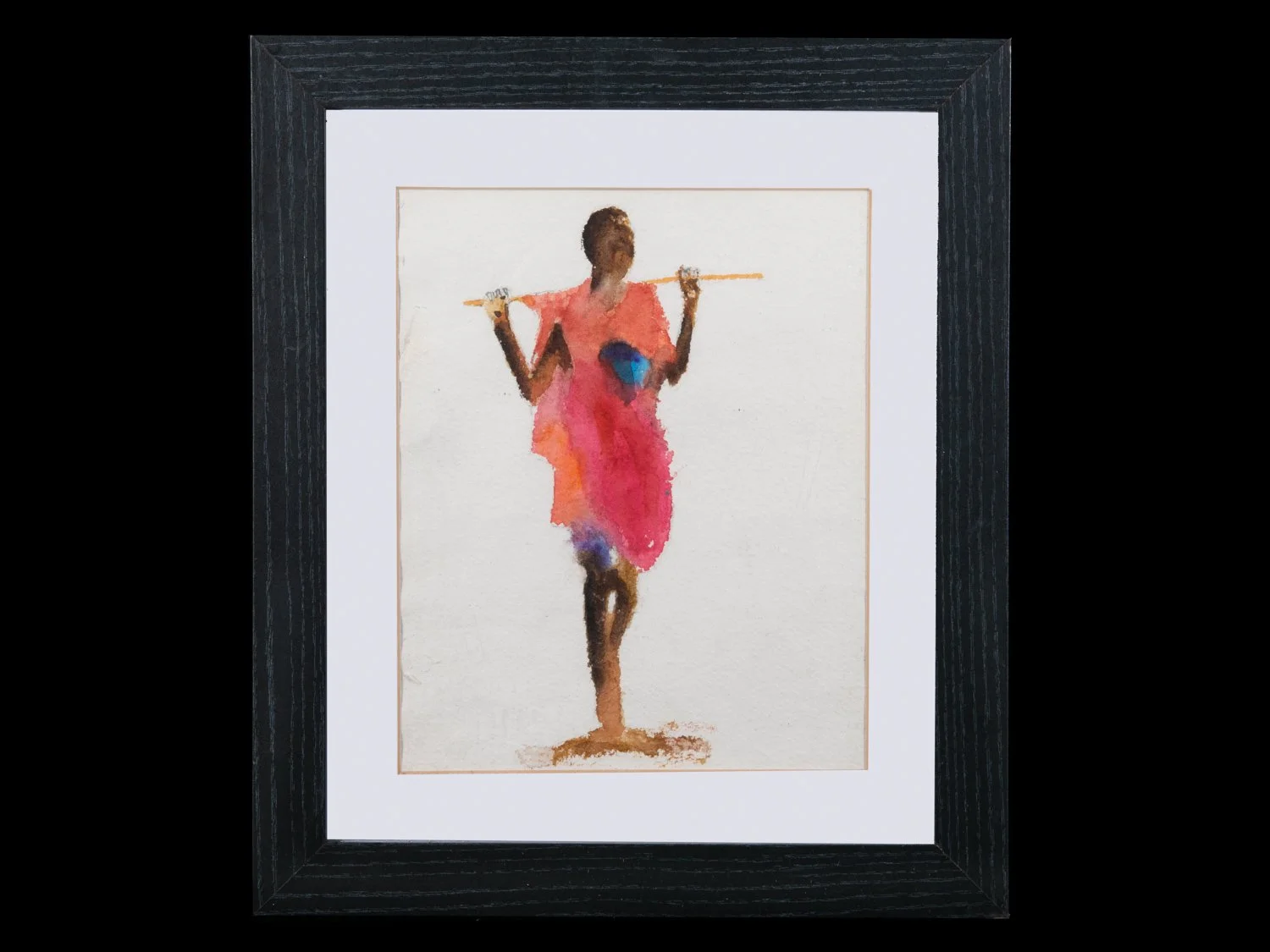 Original Water Colour Black frame Approx 30*35cms £80