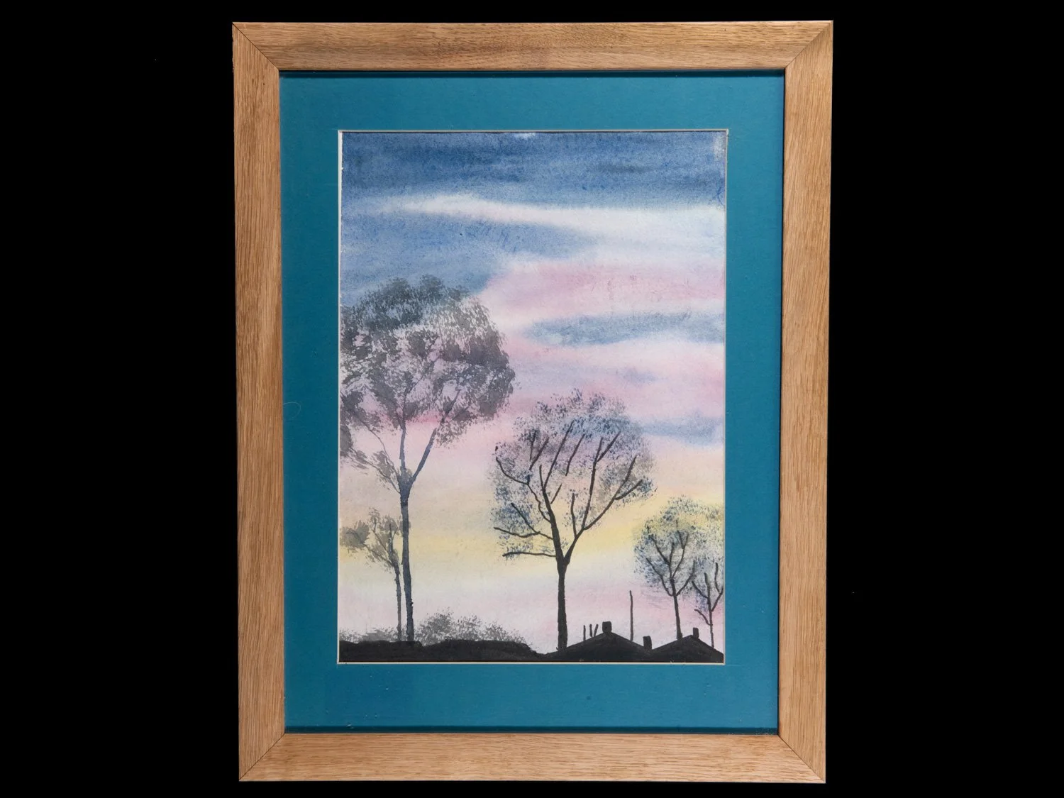 Original Water Colour Solid Oak frame Approx 42*52cms £150