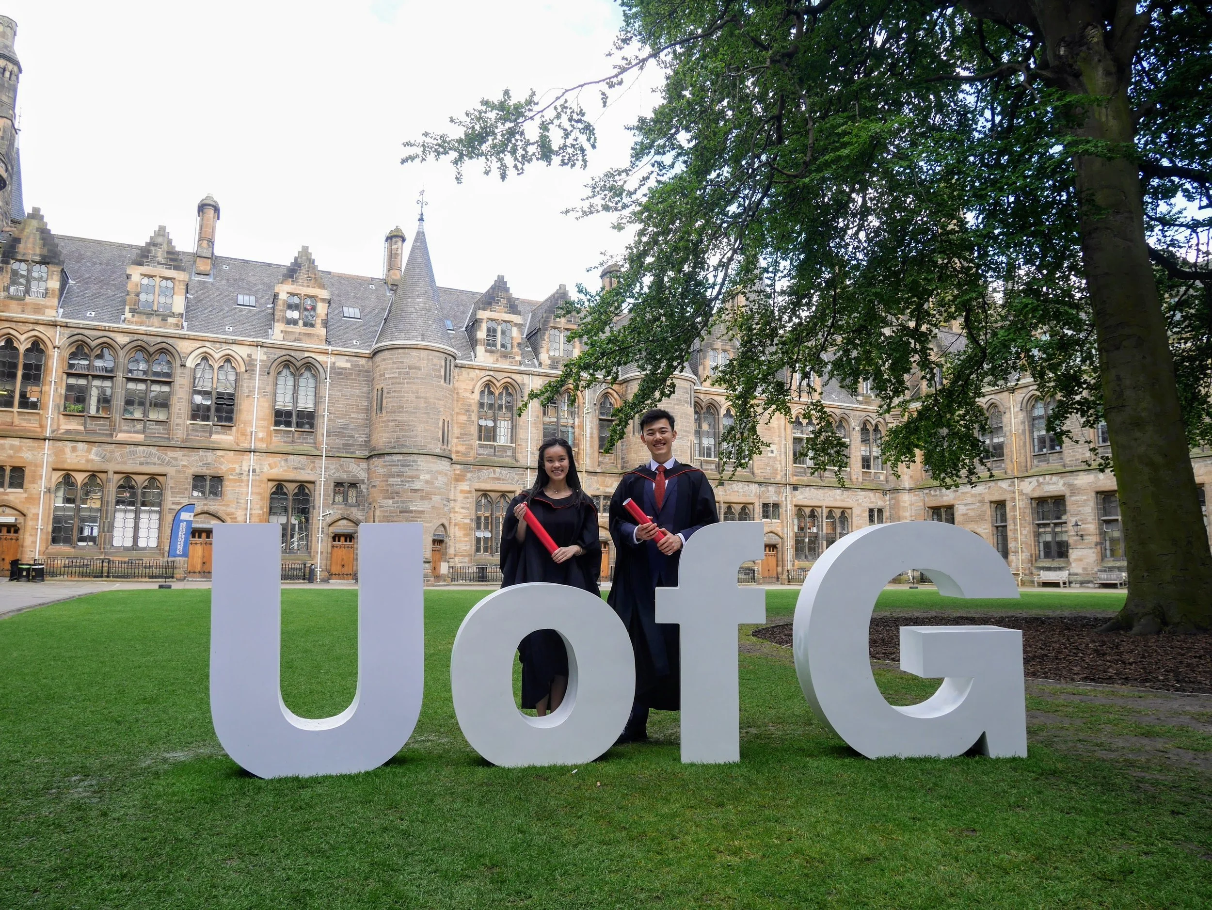 Intercalated BSc graduation, Glasgow, Scotland - June 2019