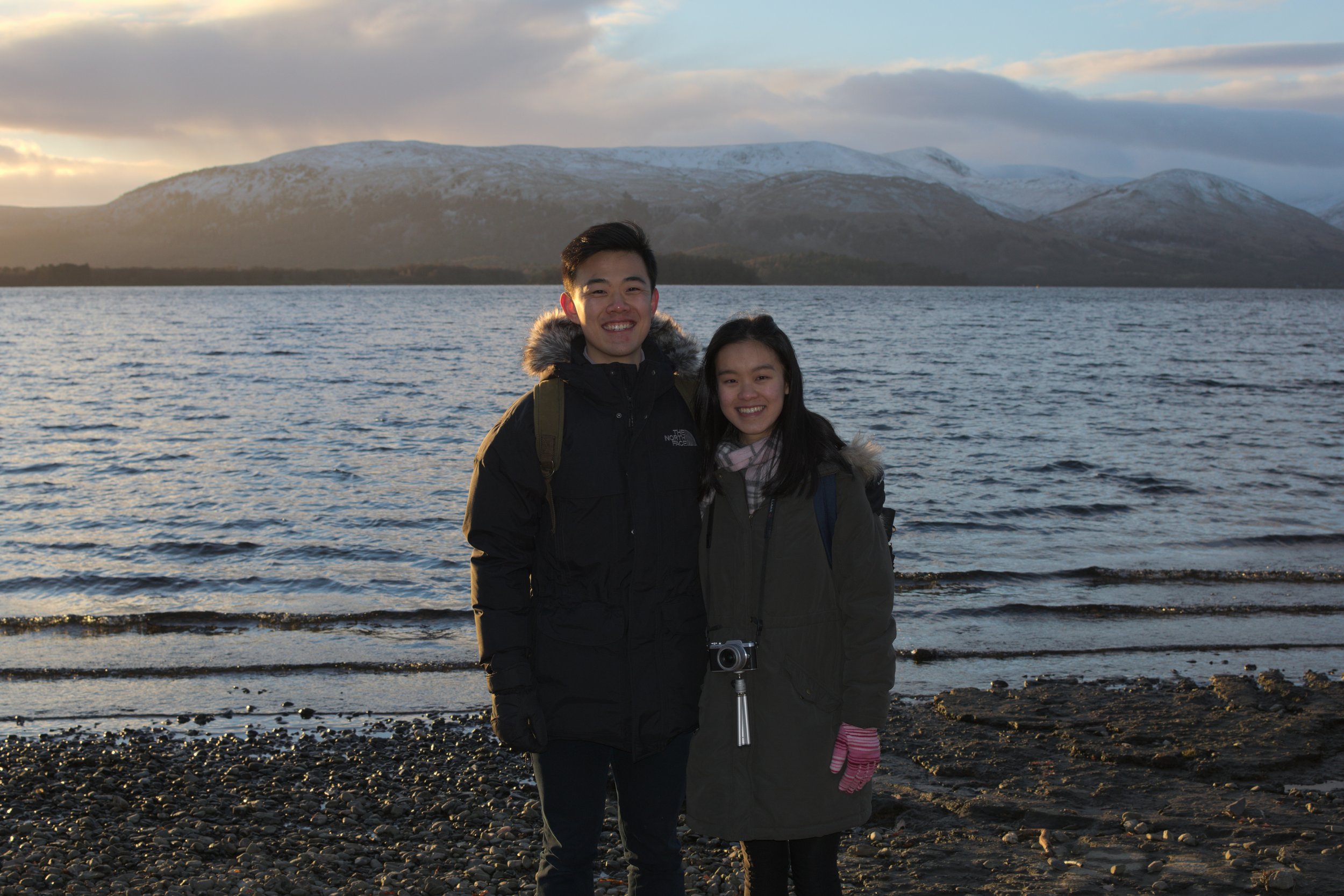 Loch Lomond, Scotland - December 2017