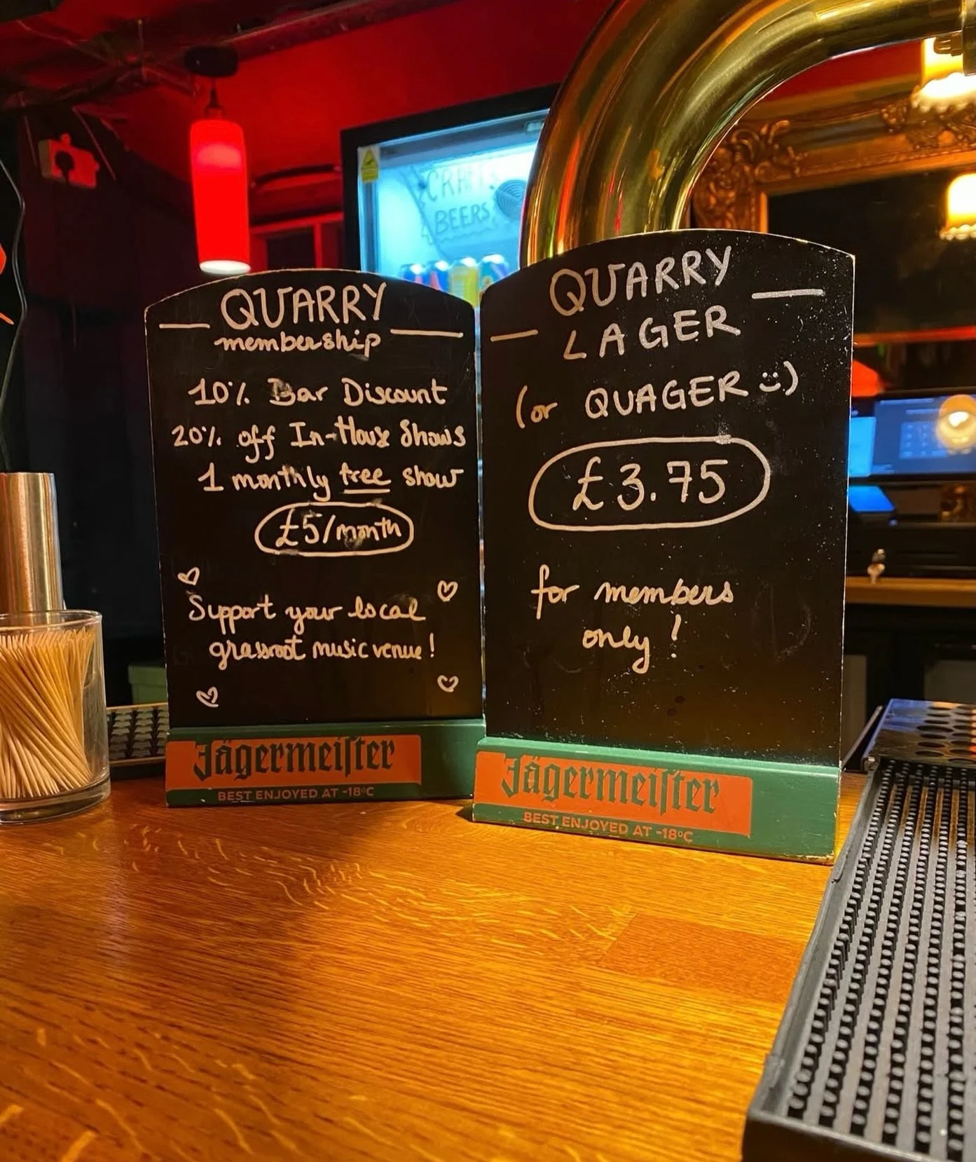 PSA: if you&rsquo;re planning on being a Switch Arms regular&hellip;

Our venue @quarryliverpool do a &pound;5/month membership that gets you discounted drinks plus discounted and free live shows.

They host loads of local talent (and are home to @sw