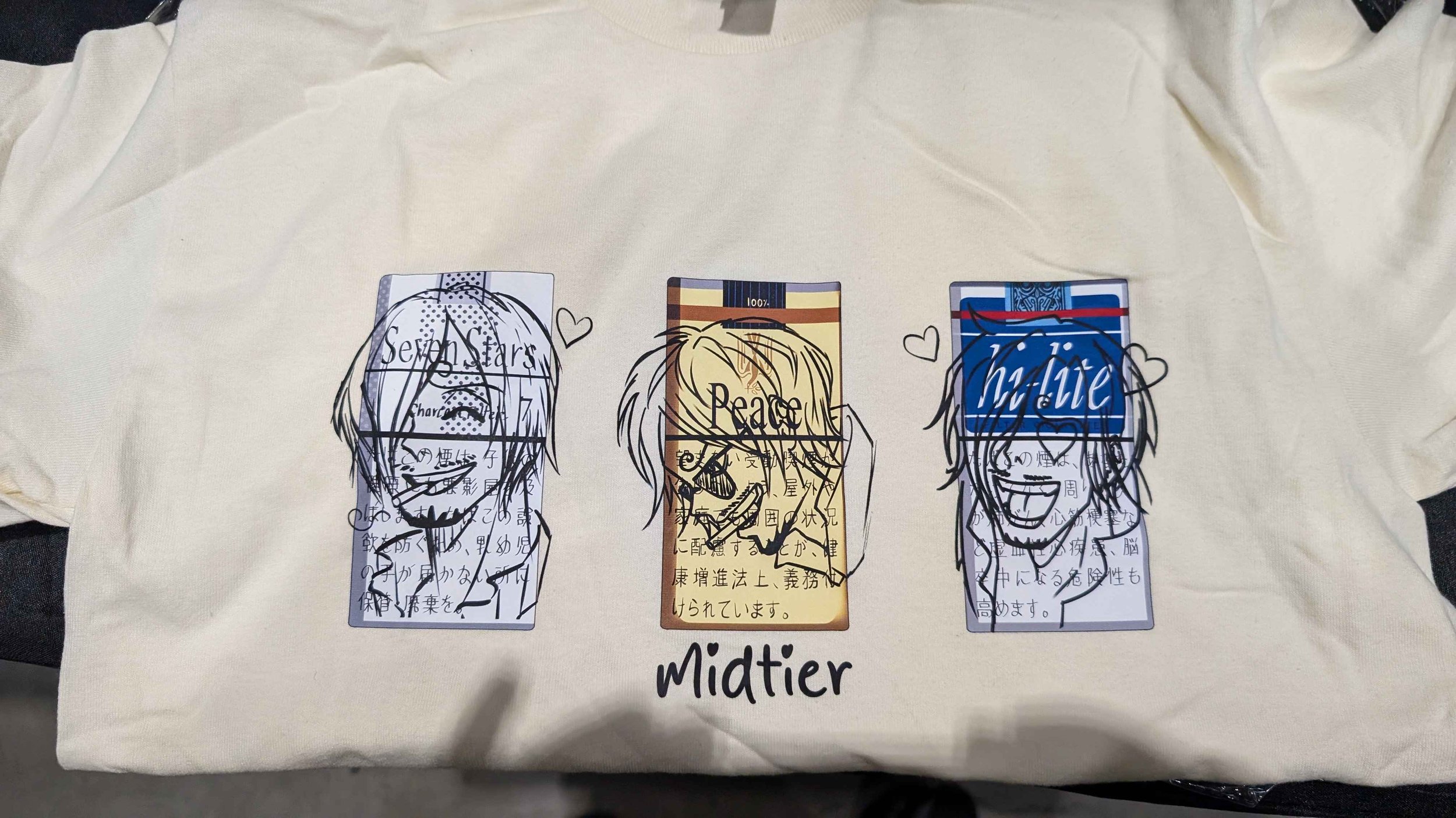 Smoking with Sanji Shirt - ONLY UNISEX MEDIUM (sorry)