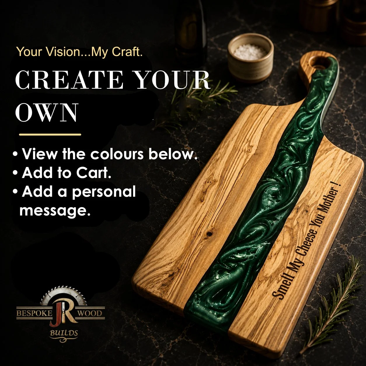 Create a Custom Serving Board