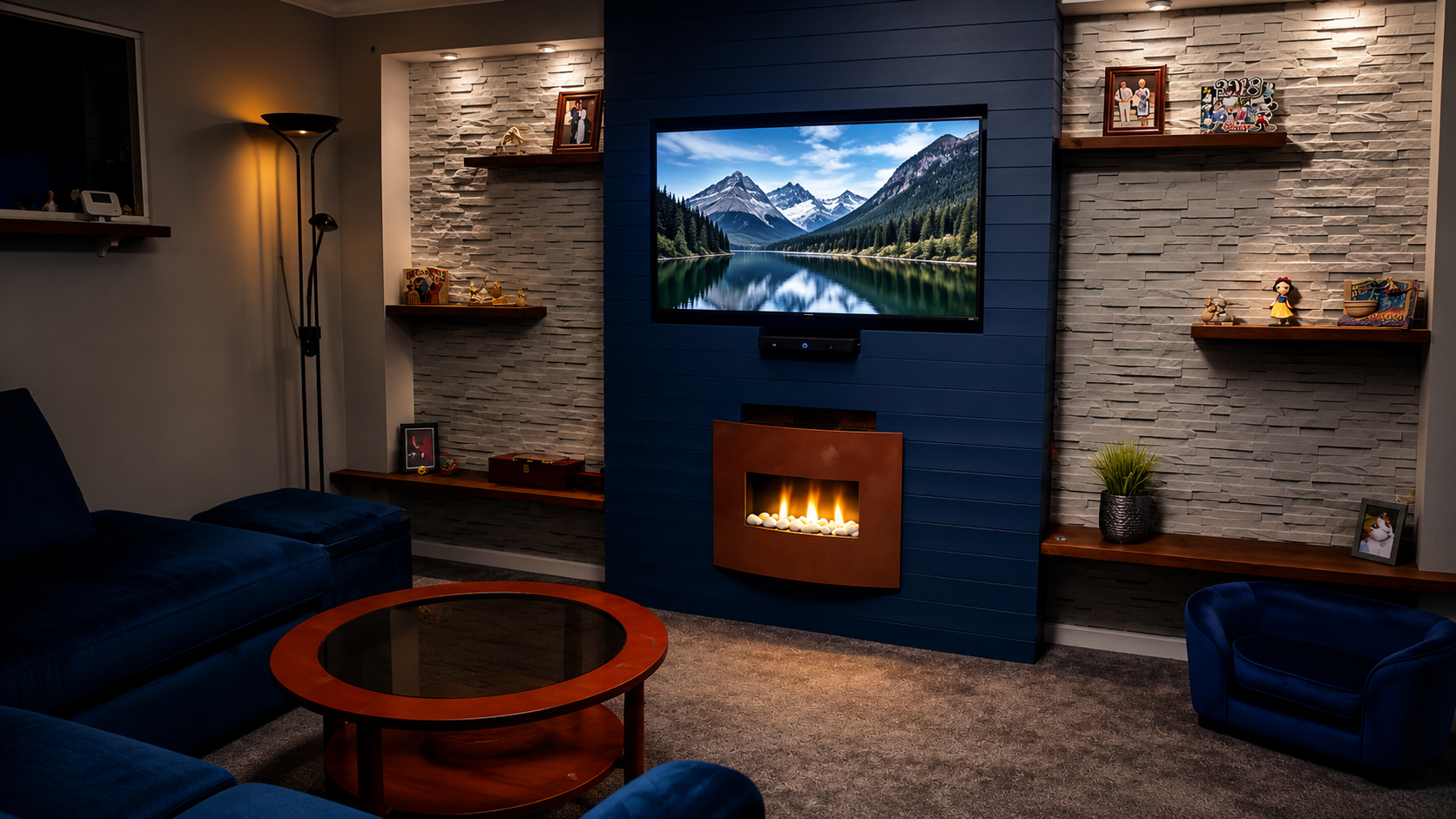 Final look with some alternative lighting settings. 