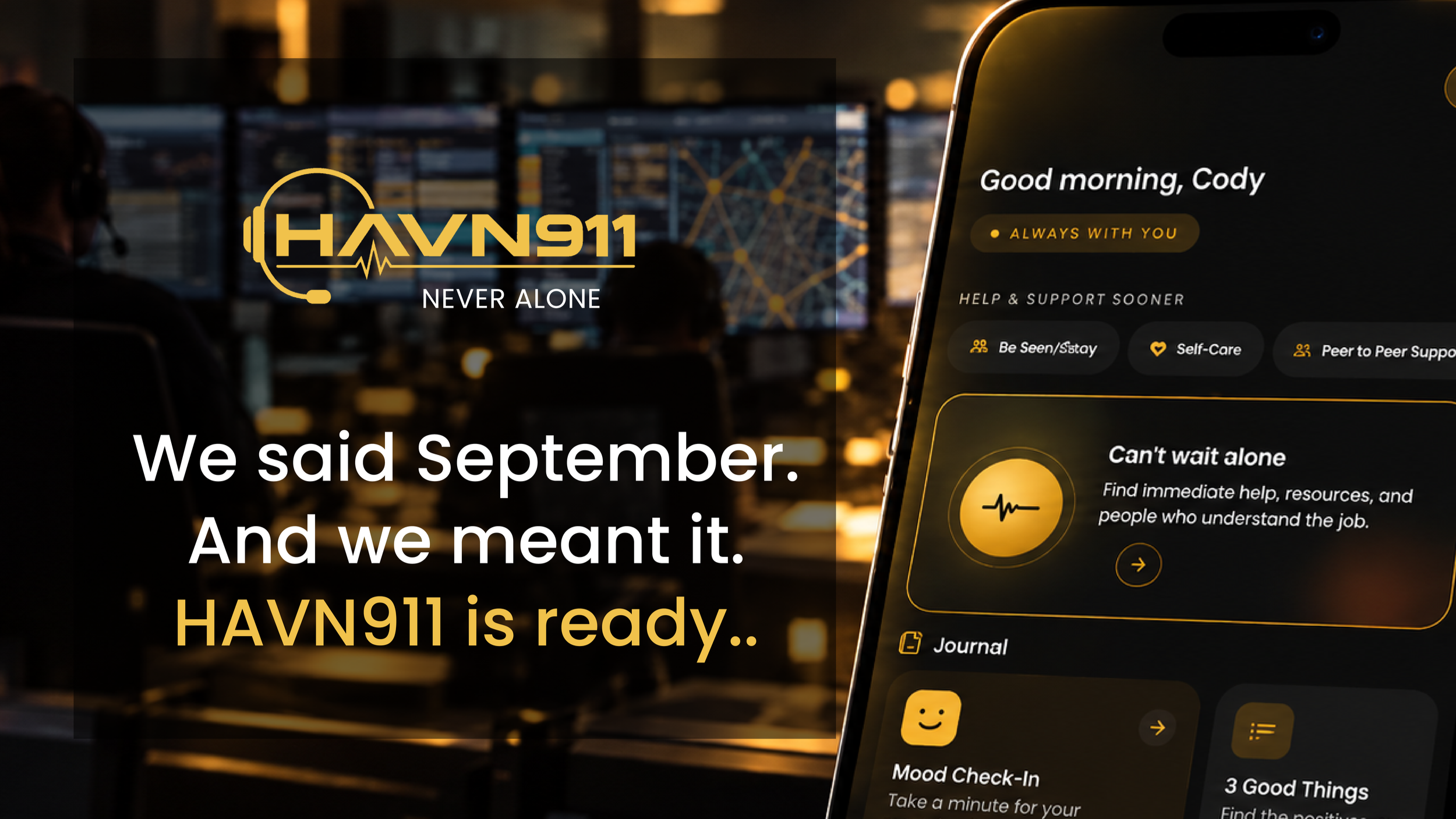HAVN911 is ready