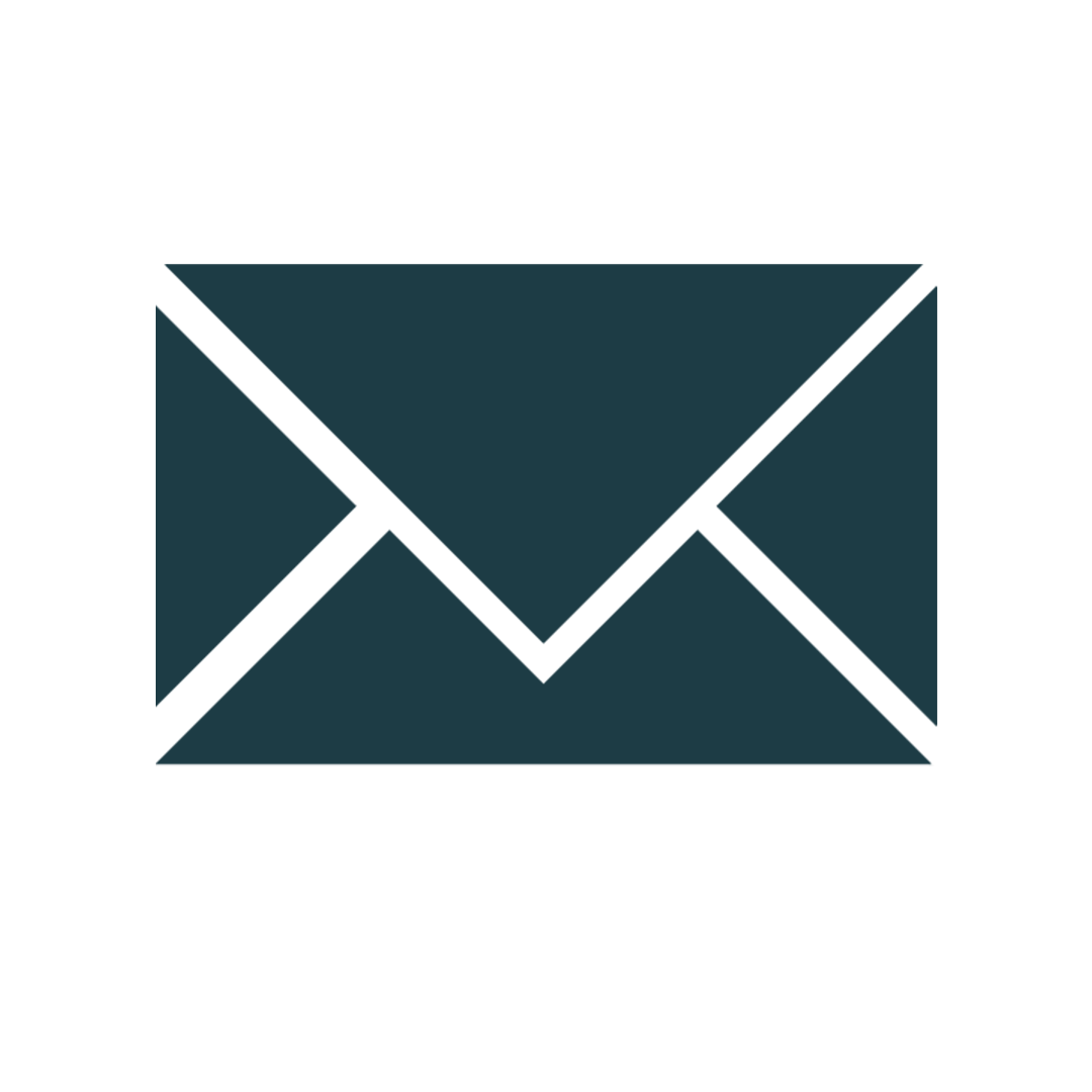 Icon of an envelope representing email communication.
