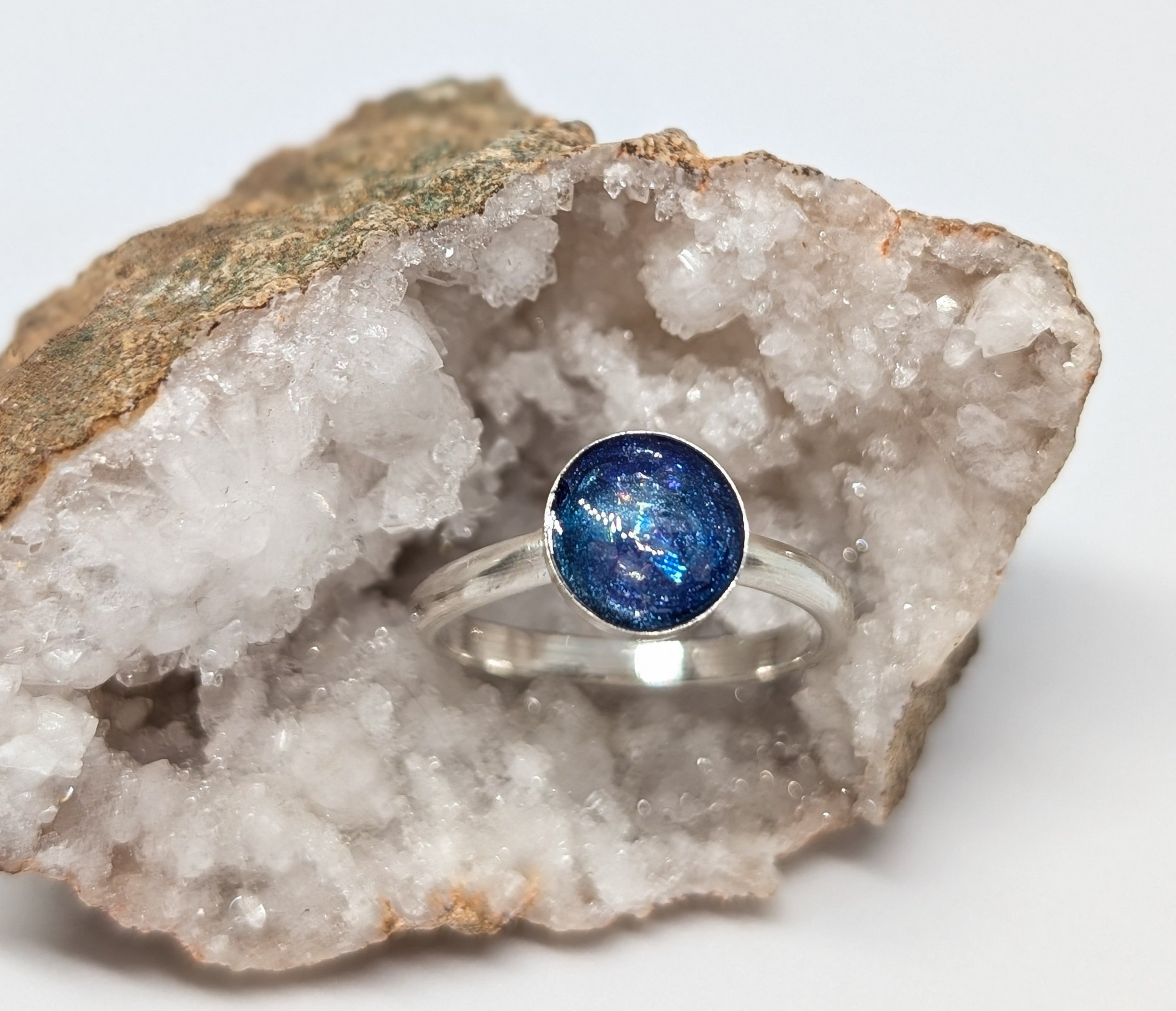Stardust- Sterling Silver Memorial Ring