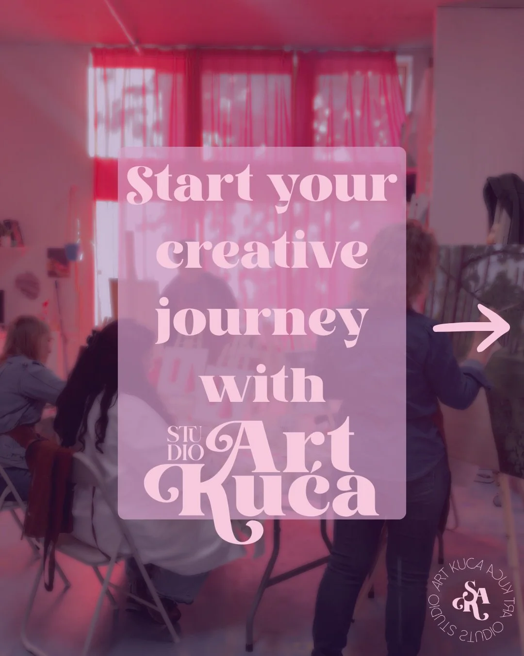 Why join a painting class? 🎨✨

Because creativity is more than making something beautiful. It is taking time for yourself, relaxing your mind, learning new skills and discovering how much joy creating can bring.

In a painting class you do not need 
