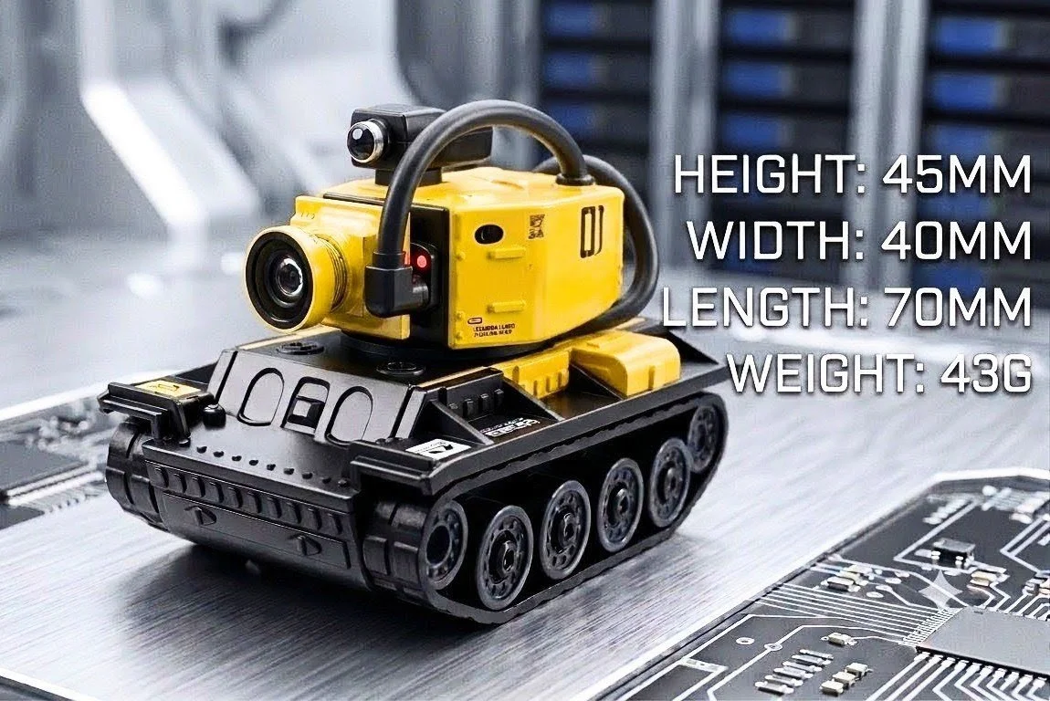 micro pipe crawler
