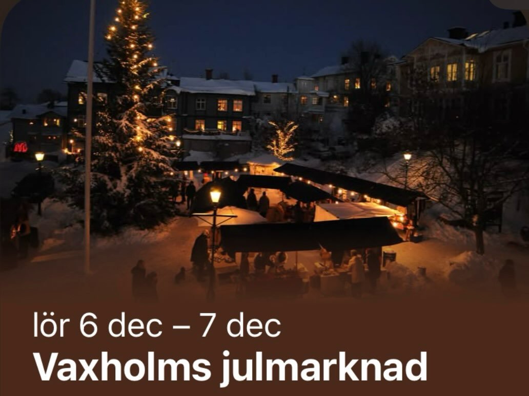 ⭐️🎄 Julmarknad i Vaxholm🎄⭐️
Winbergs har &ouml;ppet hela helgen!
#julmarknad #vaxholm #julst&auml;mning