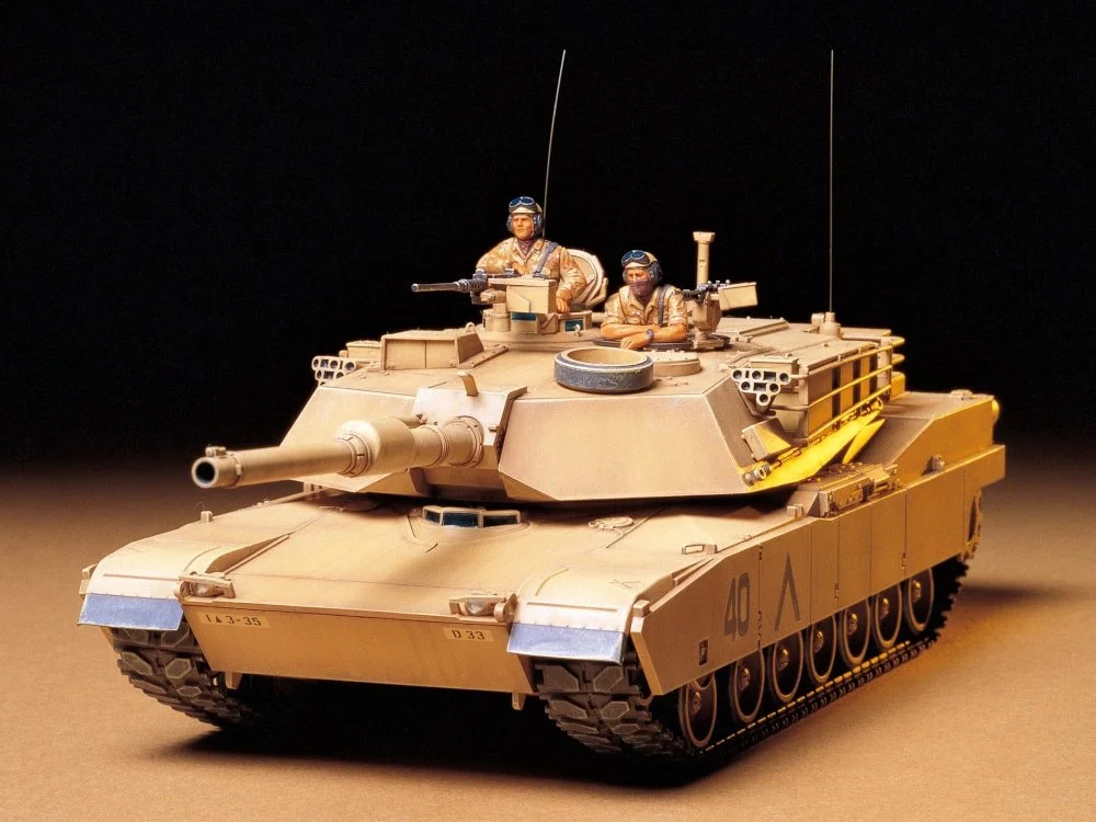 1/35 - U.S. M1A1 ABRAMS 120mm GUN - MAIN BATTLE TANK