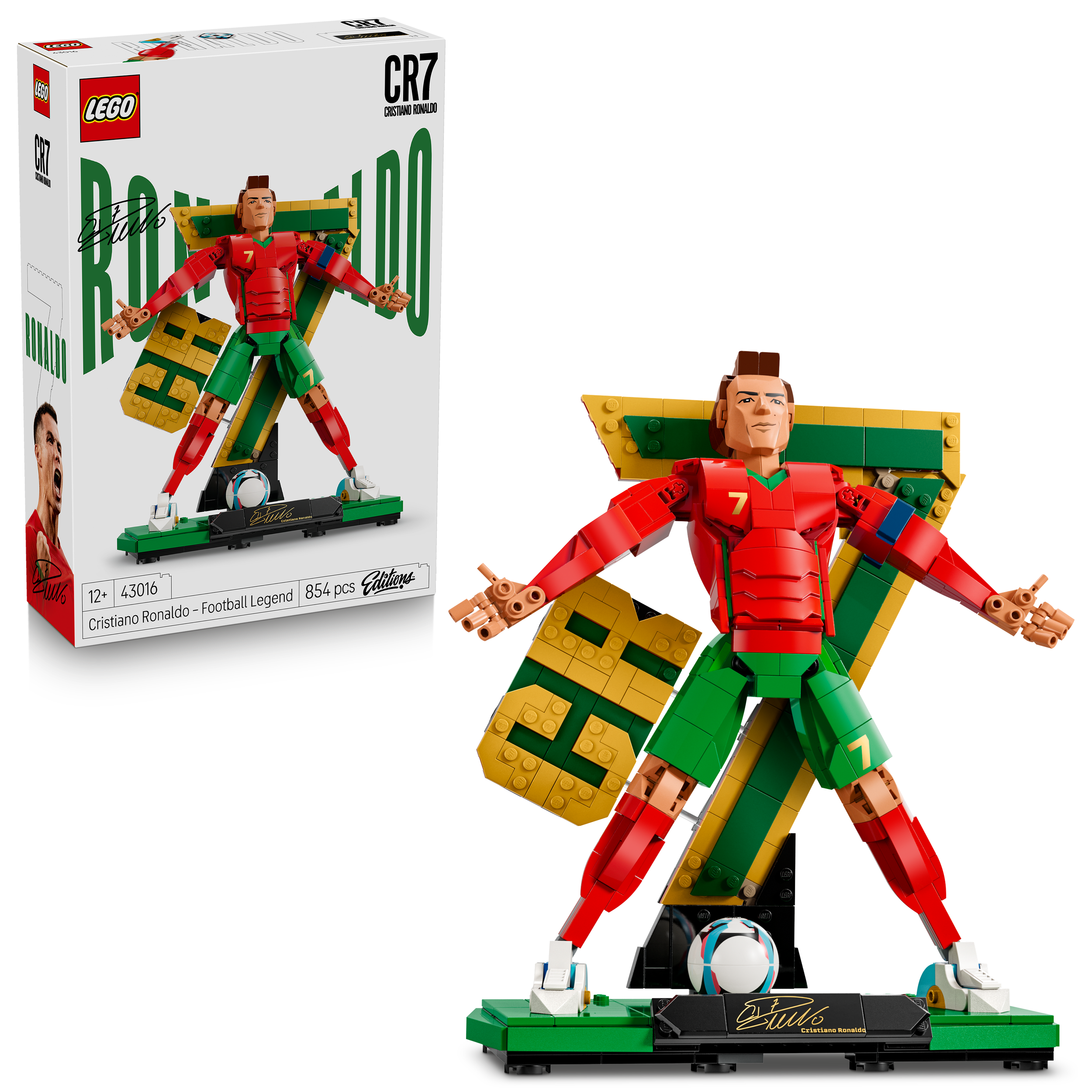 LEGO Editions Cristiano Ronaldo – Soccer Legend 43016