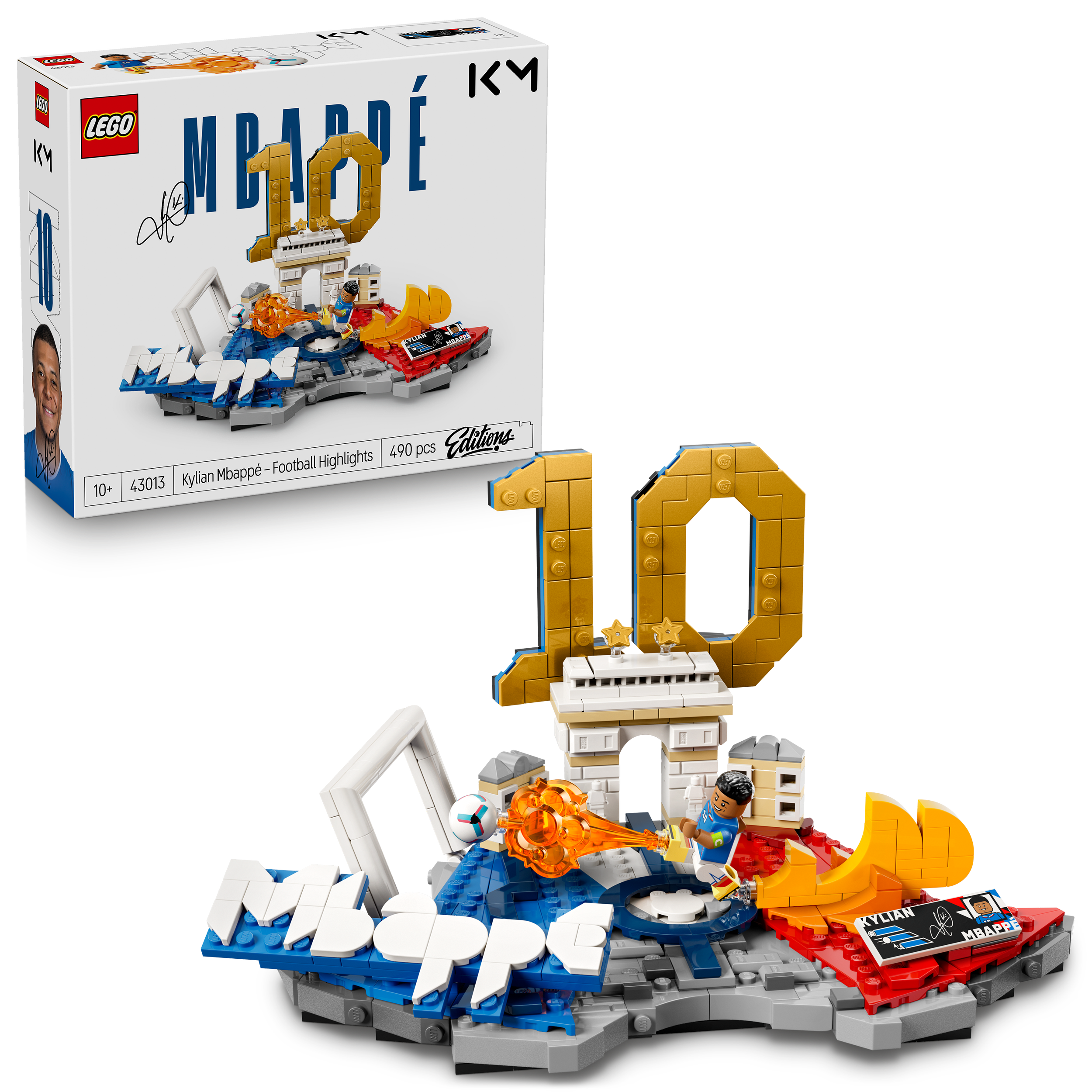 LEGO Editions Kylian Mbappé – Soccer Highlights 43013