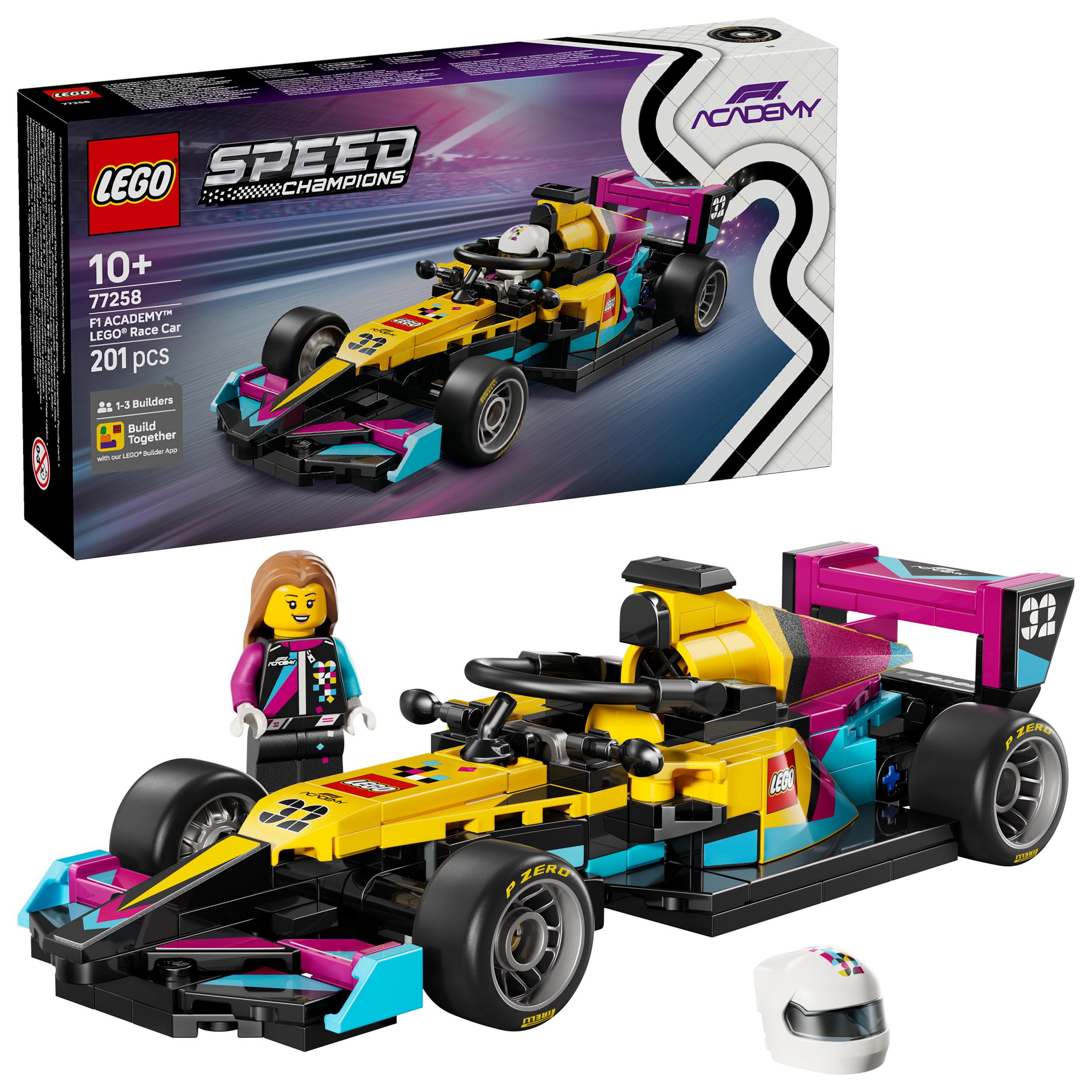 LEGO Speed Champions F1 ACADEMY LEGO Race Car 77258