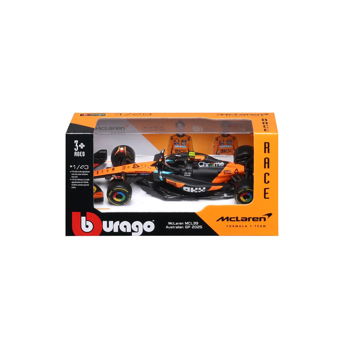 1:43 F1 MCLAREN MCL39 2025 NORRIS BRITISH GP