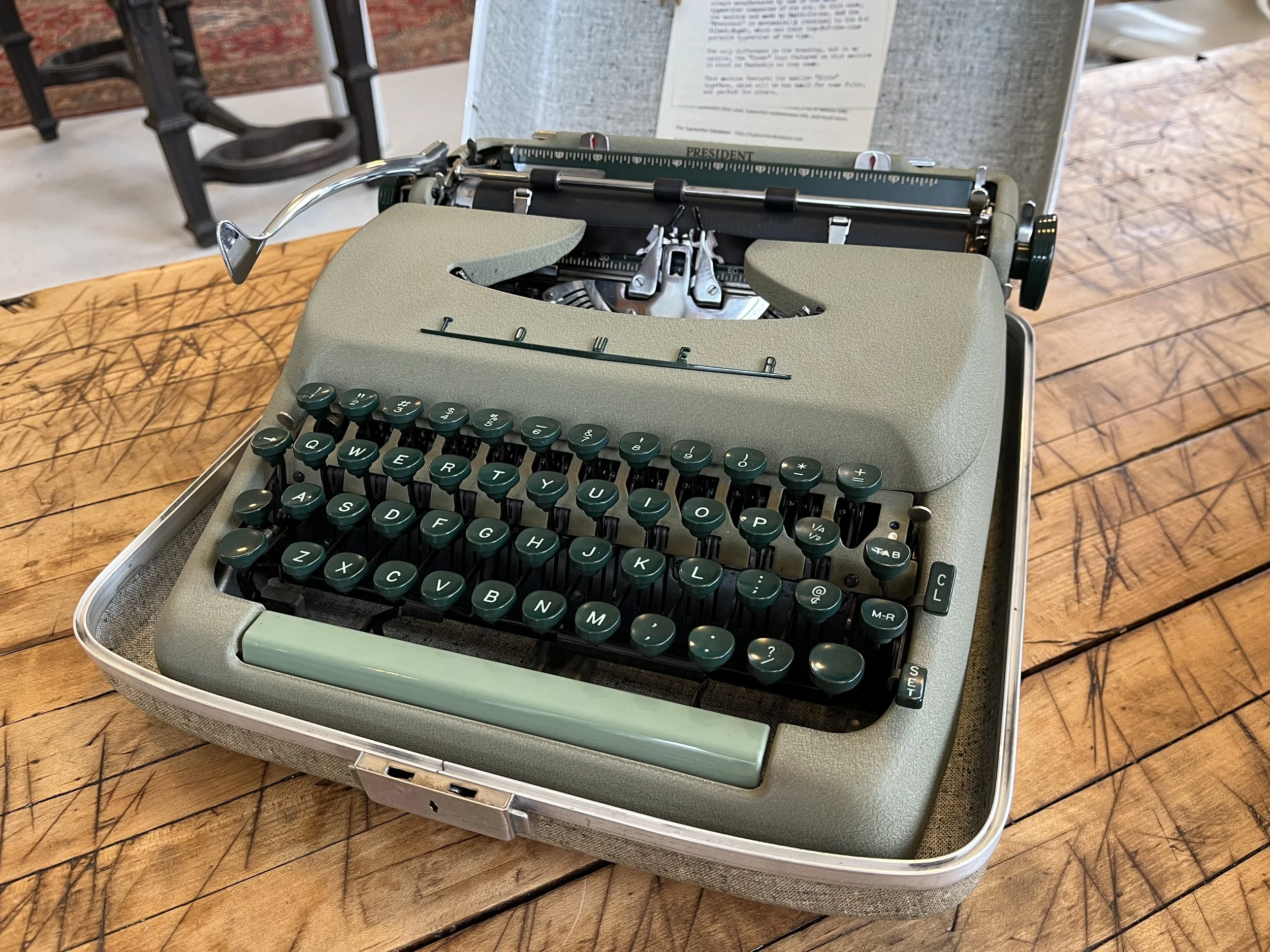 Tower President typewriter
