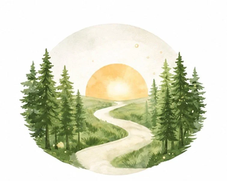 Logo for Courage to Continue, programs for mothers and the helping professionals who accompany them