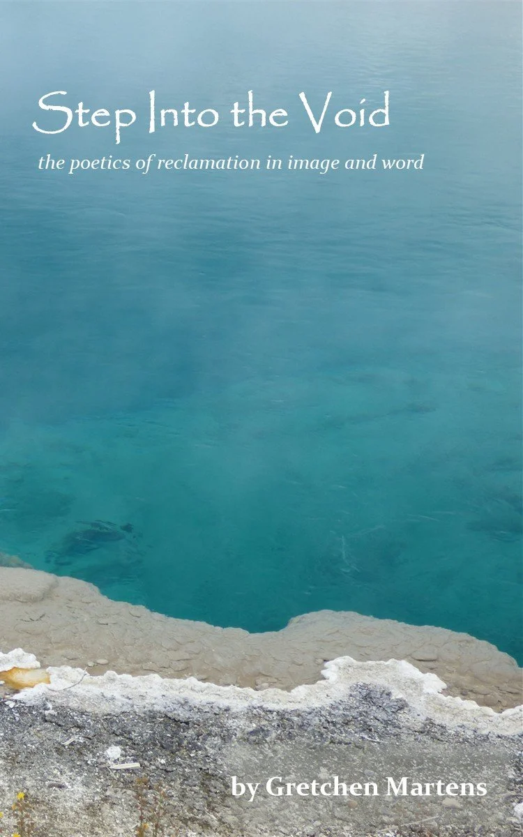 Cover of the book Step Into the Void: the poetics of becoming in image and word by Gretchen Martens