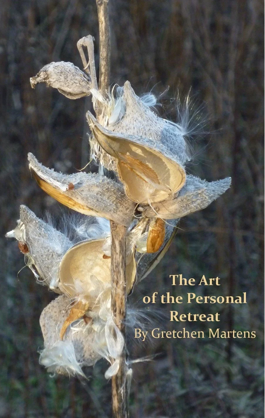 Cover of the book The Art of the Personal Retreat: making space for becoming by Gretchen Martens, helping readers understand the Sovereign Self and the role of retreating