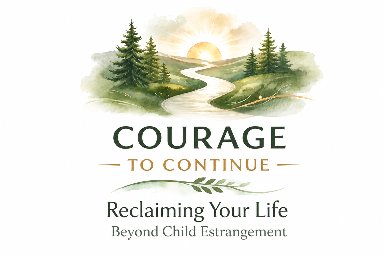 Logo for Courage to Continue, Reclaiming Your Life Beyond Child Estrangement—programs for mothers navigating child estrangement