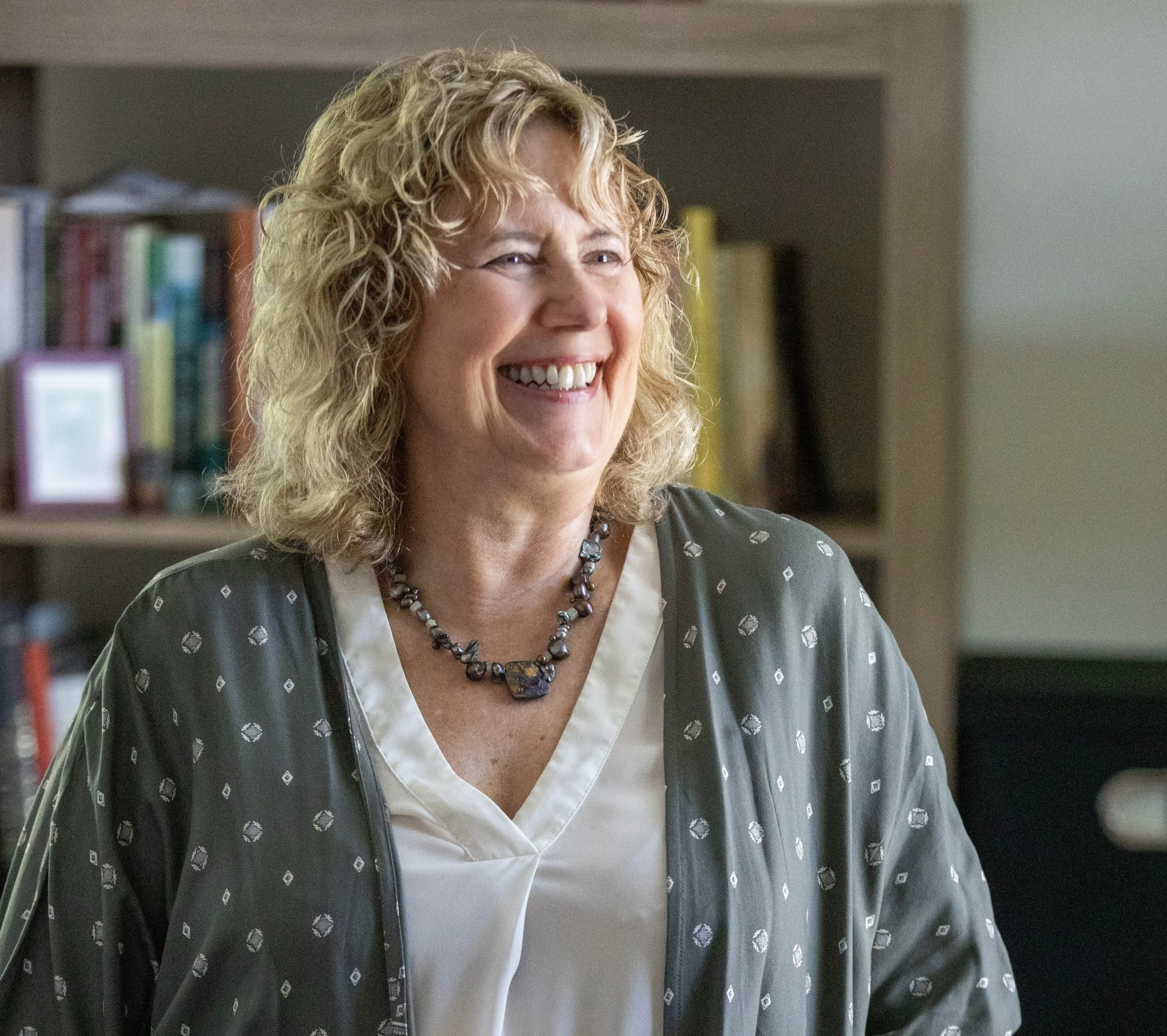 Photo of Gretchen Martens, author, teacher, soul doula, founder of The Glass Cradle™, Storywork Alchemy, and Threshold Journeys™