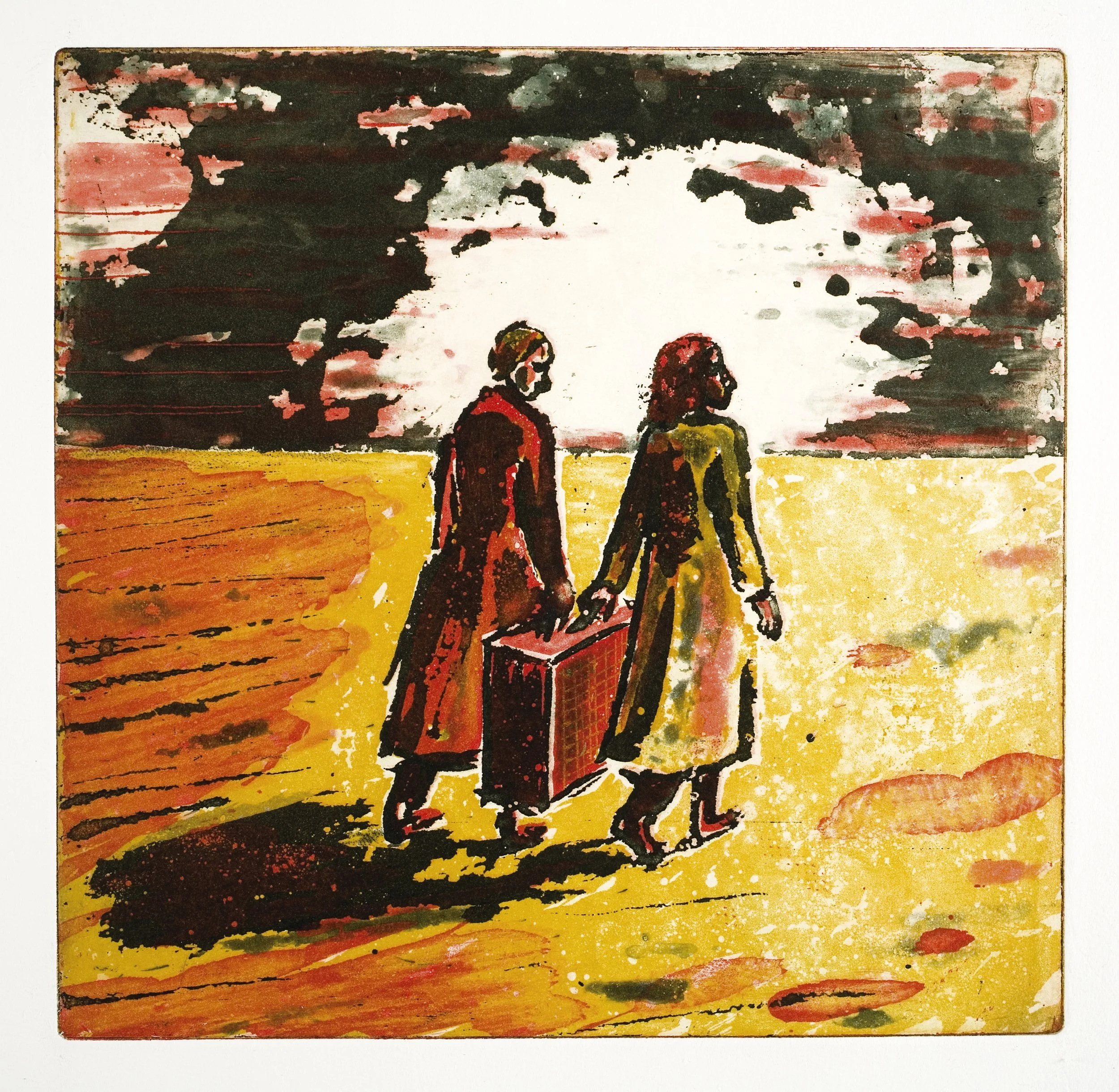 Søstre:Sisters - etching, 2007, 23x24cm.jpg