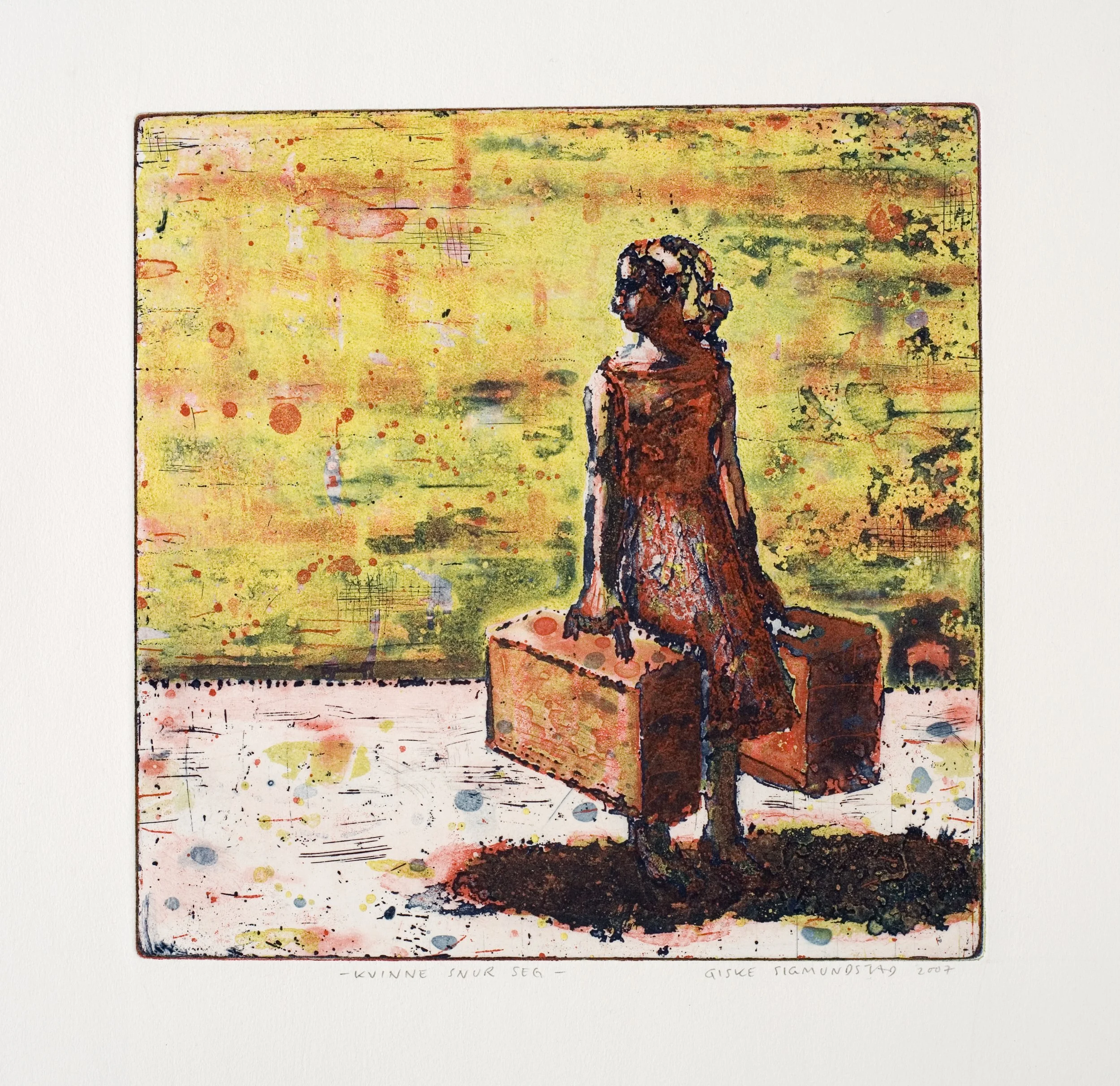 Kvinne snur seg:Woman Turning - etching, 2007, 24x23cm.jpg