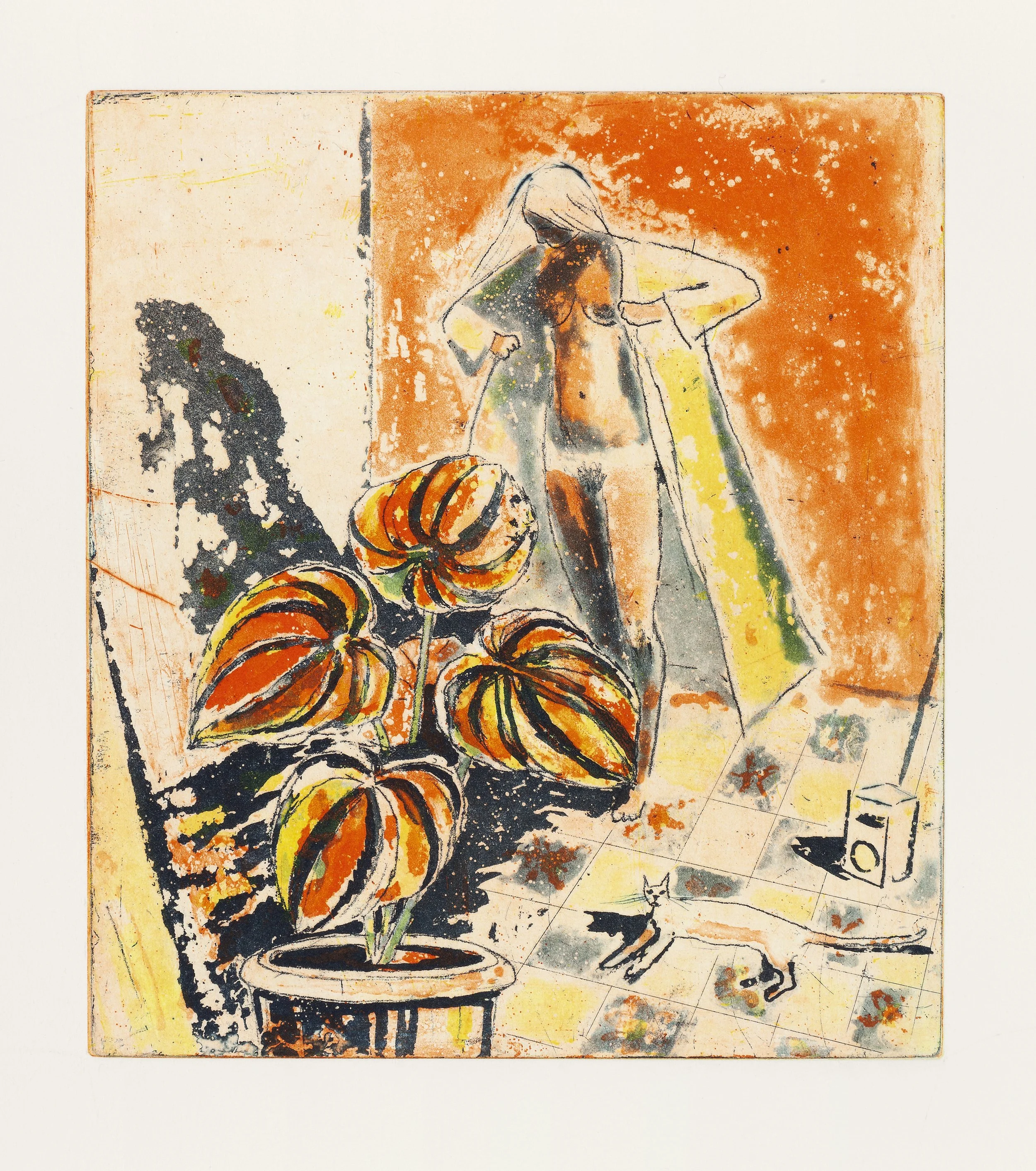 Påkledning I - etching, 2020, 24x21cm.jpg