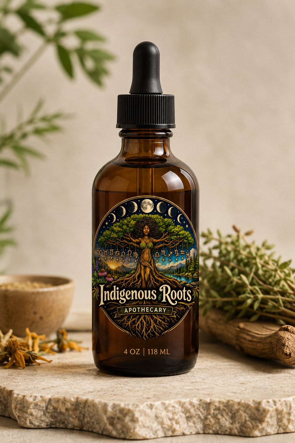 Nana Buruku Conjure Oil 4oz.