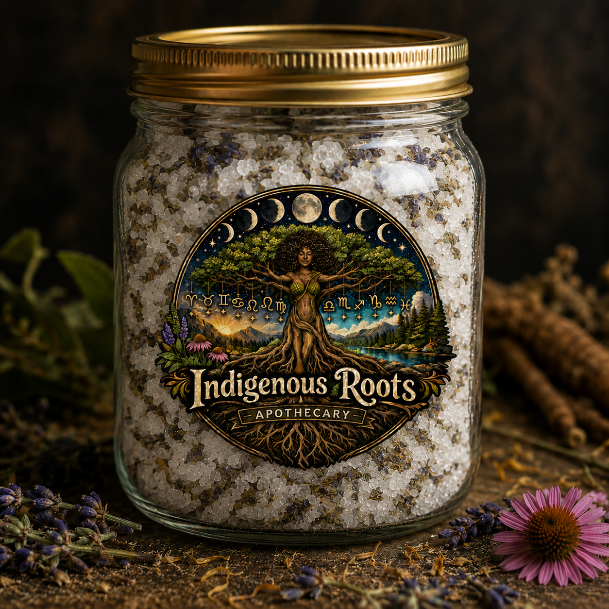 Middle Passage Hoodoo Salt 6oz.