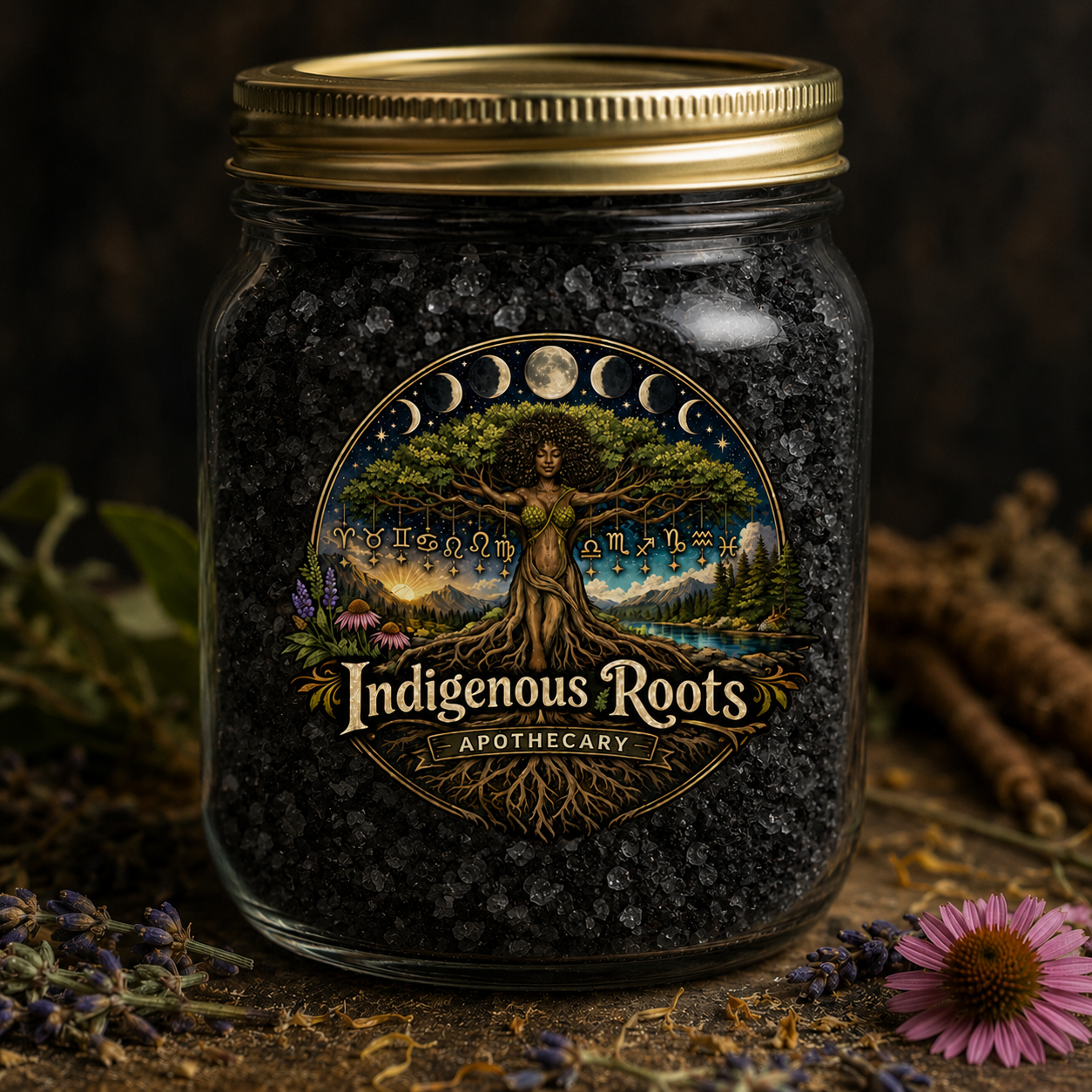 Hot Foot Black Salt 6oz.