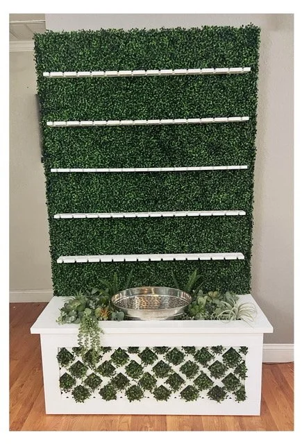 CHAMPAGNE WALL RENTALS AVAILABLE FOR $200 - PLASTIC CHAMPAGNE FLUTES CAN BE PURCHASED FOR $1.25 EACH
