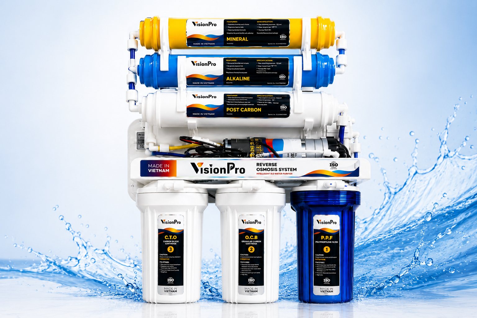 7-Stage Vietnamese Home Water Filter