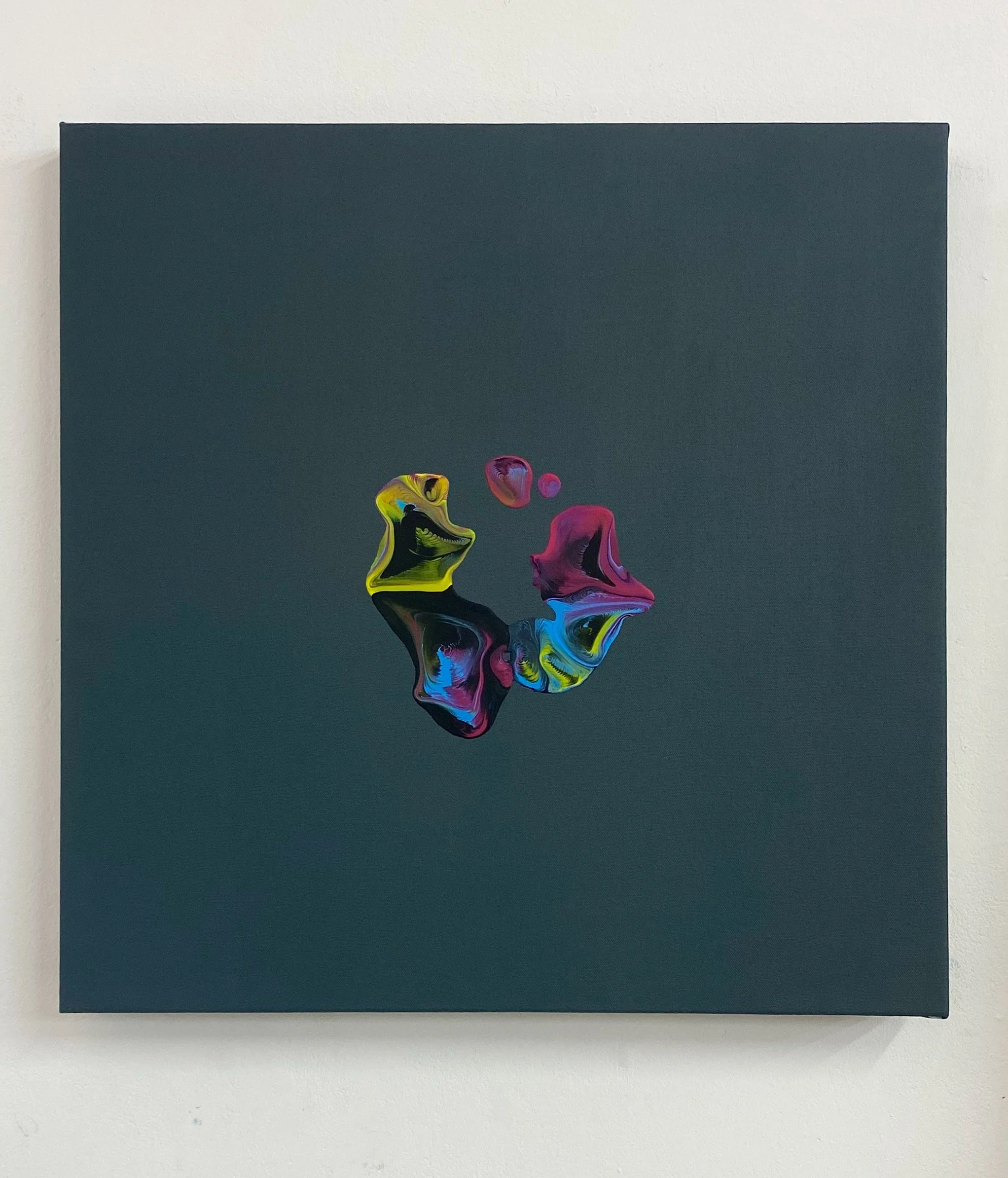 Painting (painting), 60x60cm, acrylic on canvas, 2026